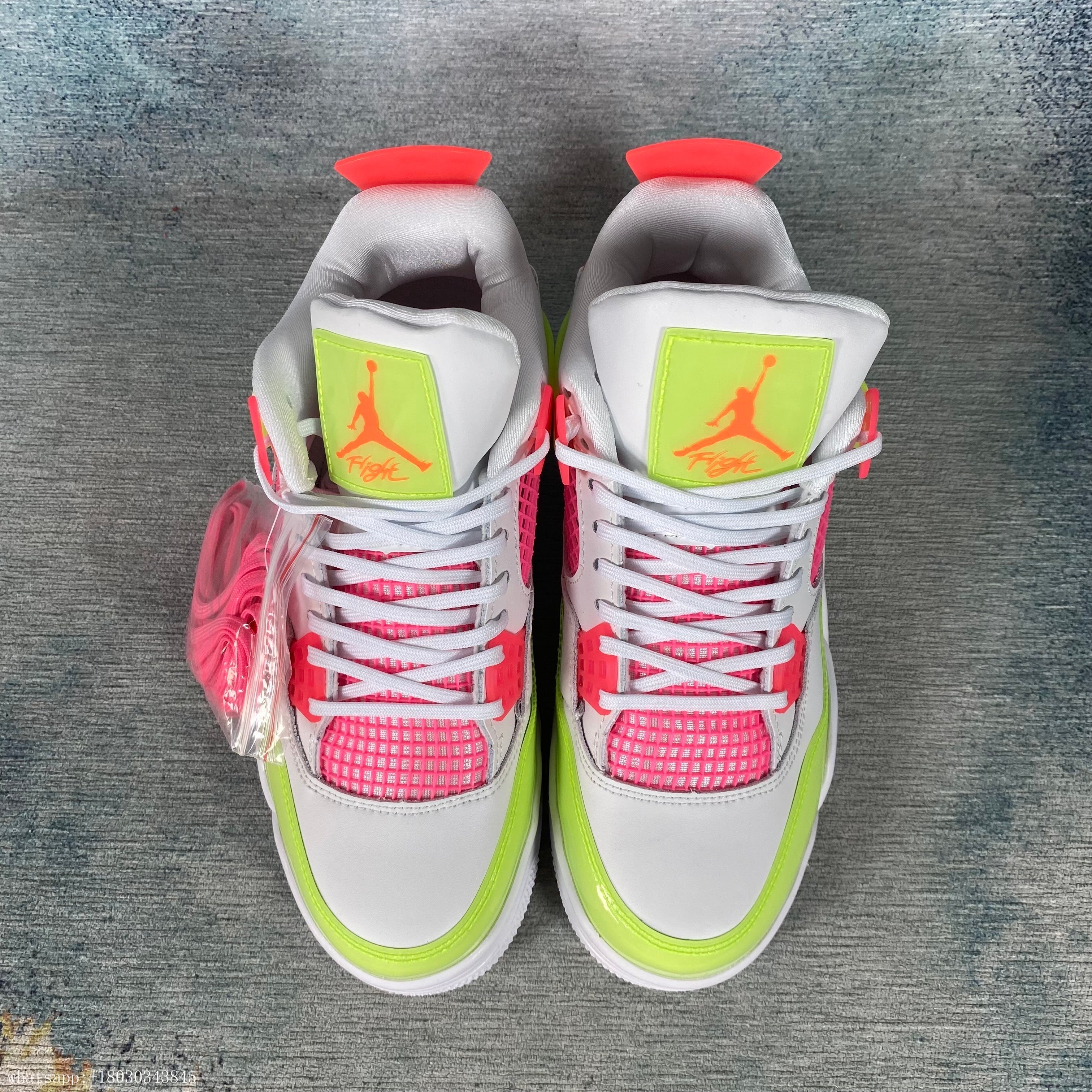 AJ4 Jordan 4 Retro White Lemon Pink
1:1 STOCK X AUTHENTIFICATION ✔️