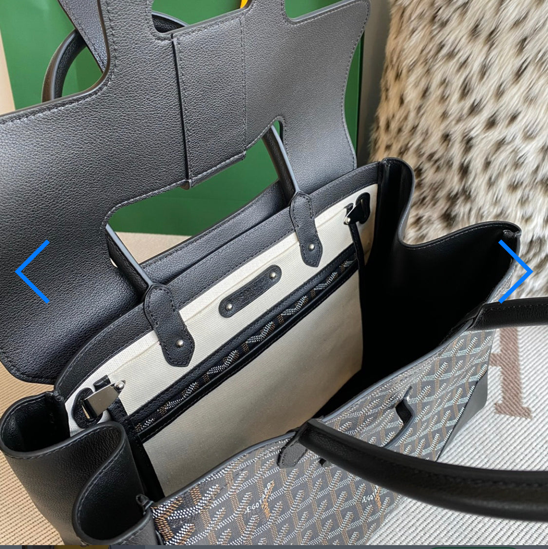 Sac cabas Saigon Black facture
