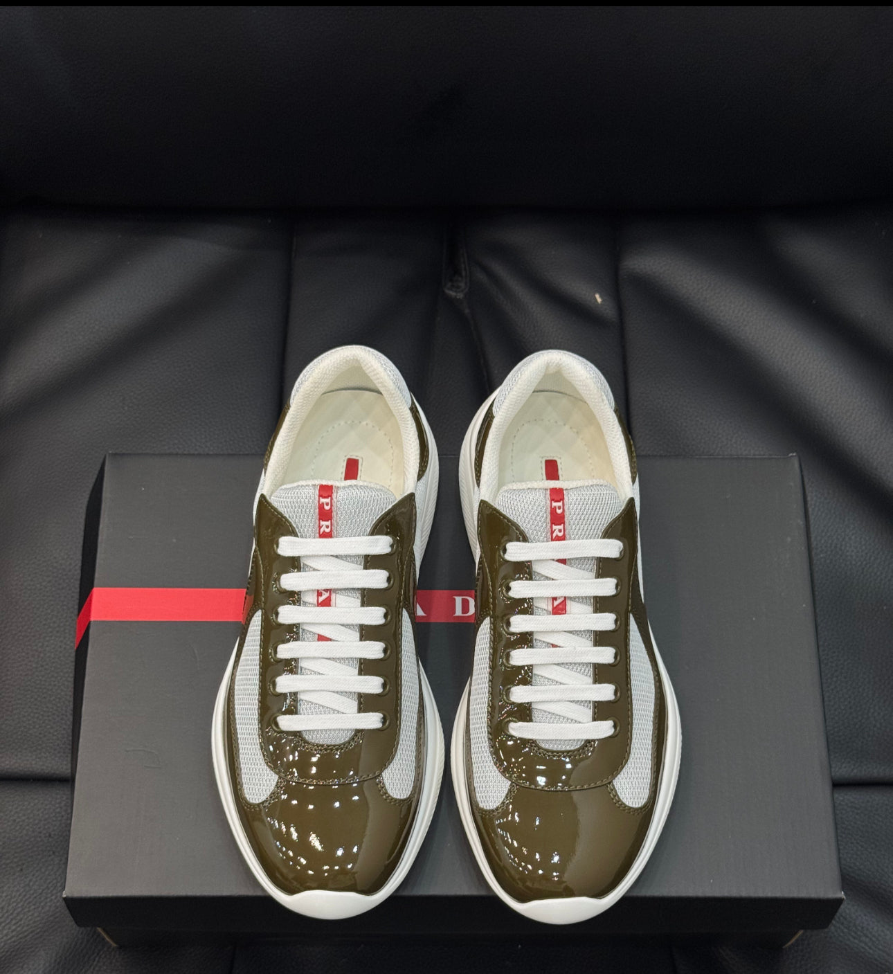 Sneakers Prd America ´ s Cup Olivette tissu bike lisse 10/10