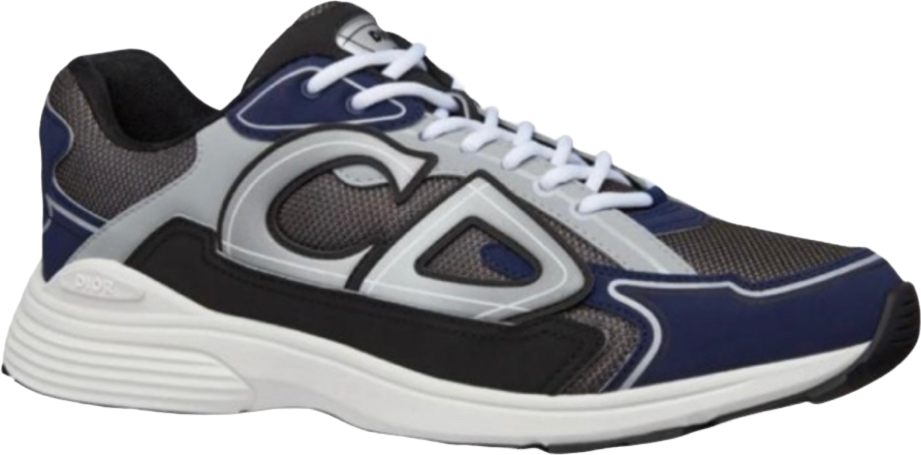 SNEAKERS B30 V2 VERSION BIEN LISSE WHITE BLUE WHITE RÉFLECTIVE RÉACTION CORRECTES FACTURE PACKAGING COMPLET