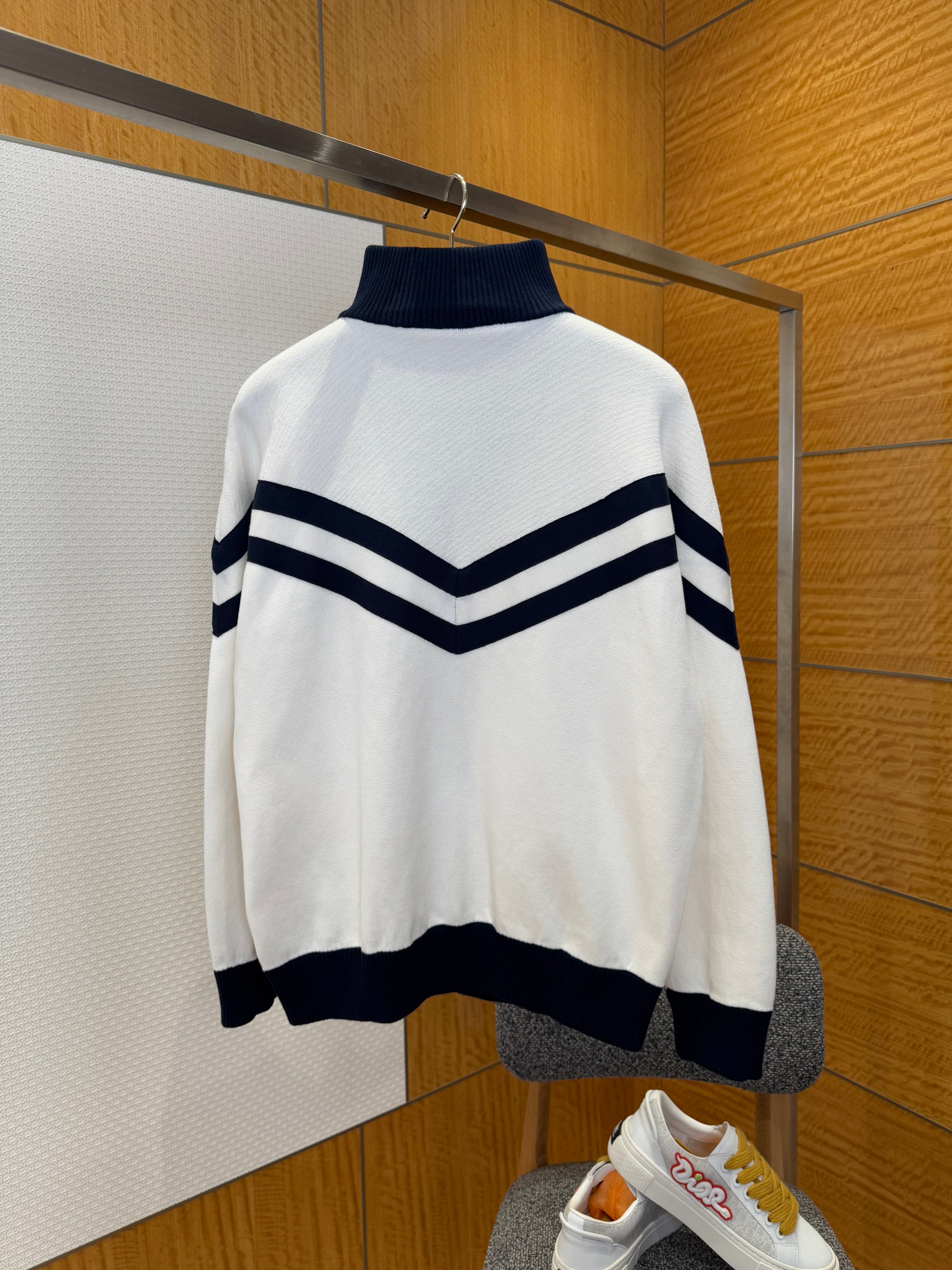 Blouson en jersey bi-matière lv 10/10