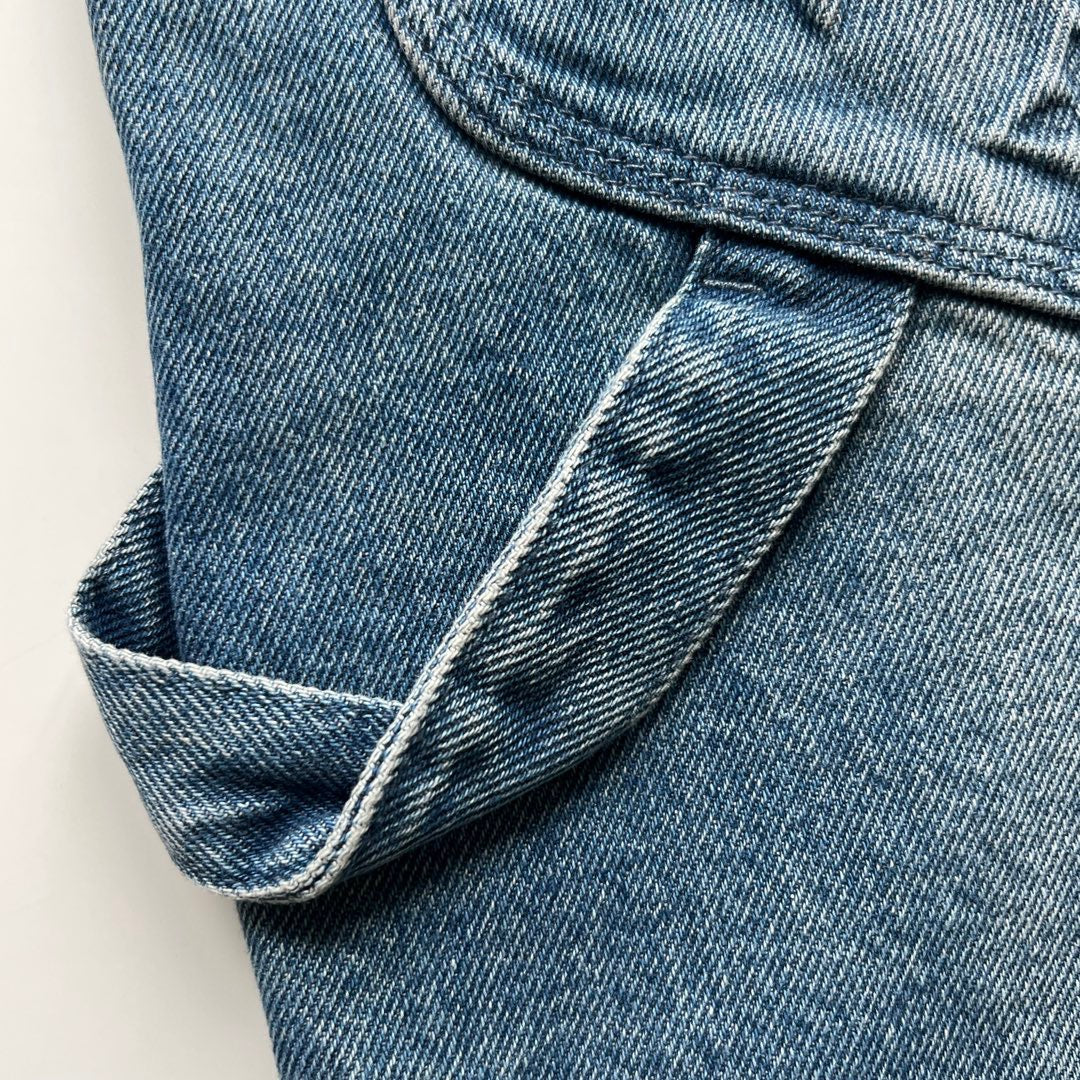 LV CARPENTIER DENIM SHORT BLUE