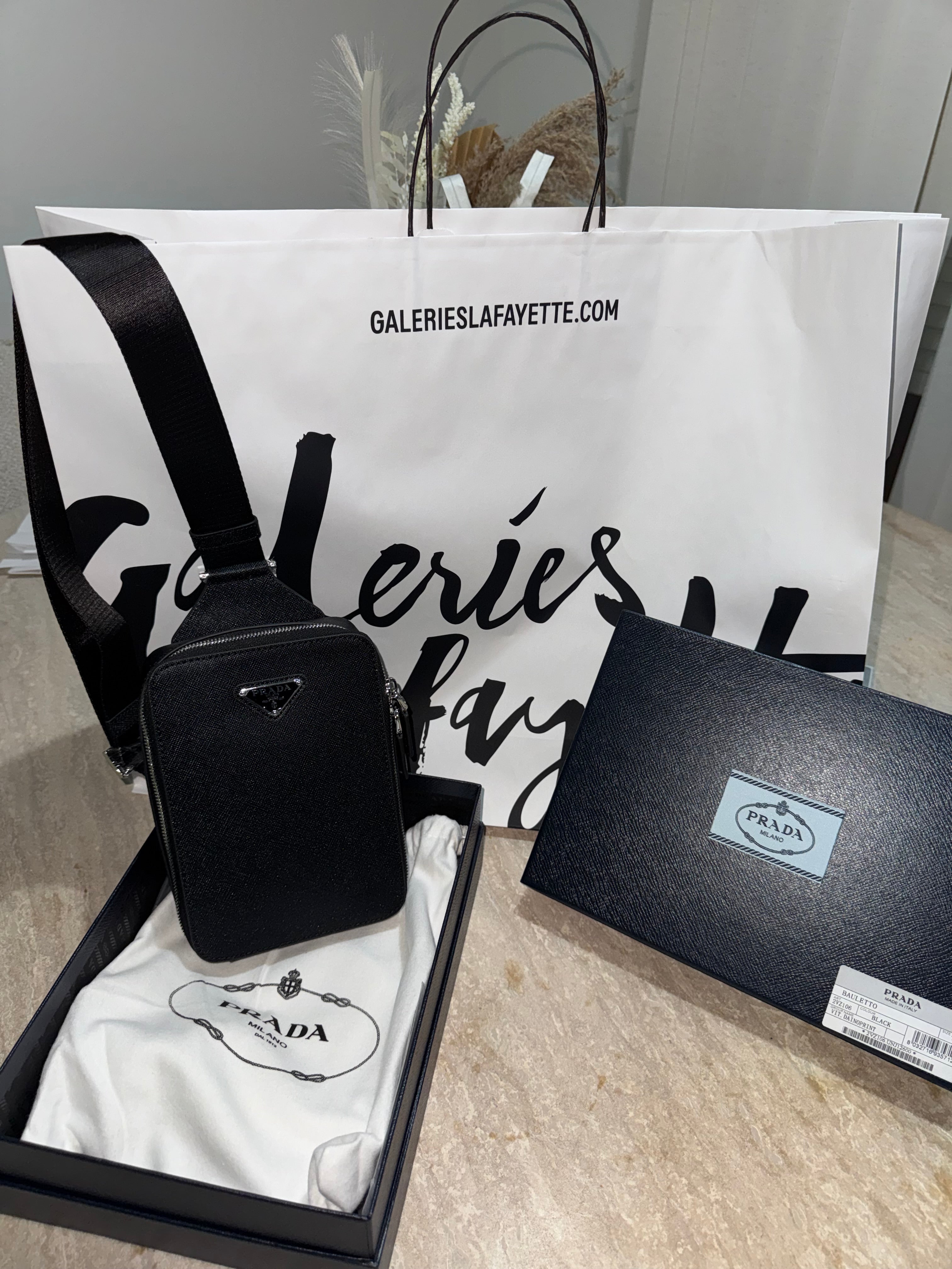 Sacoche Prd Brique Saffiano 10/10 📦🚚⚡️