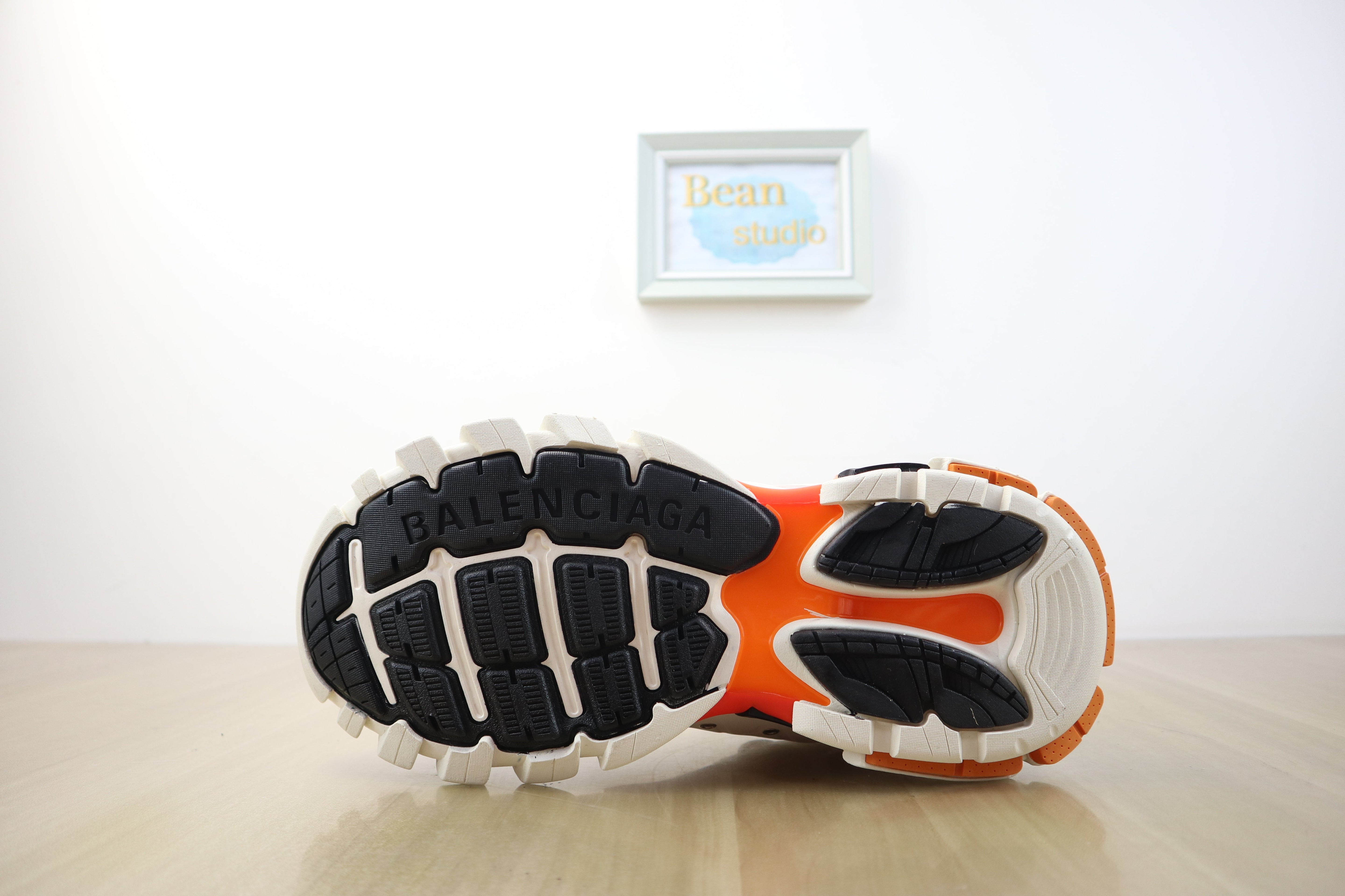 Blncg track blanche orange facture