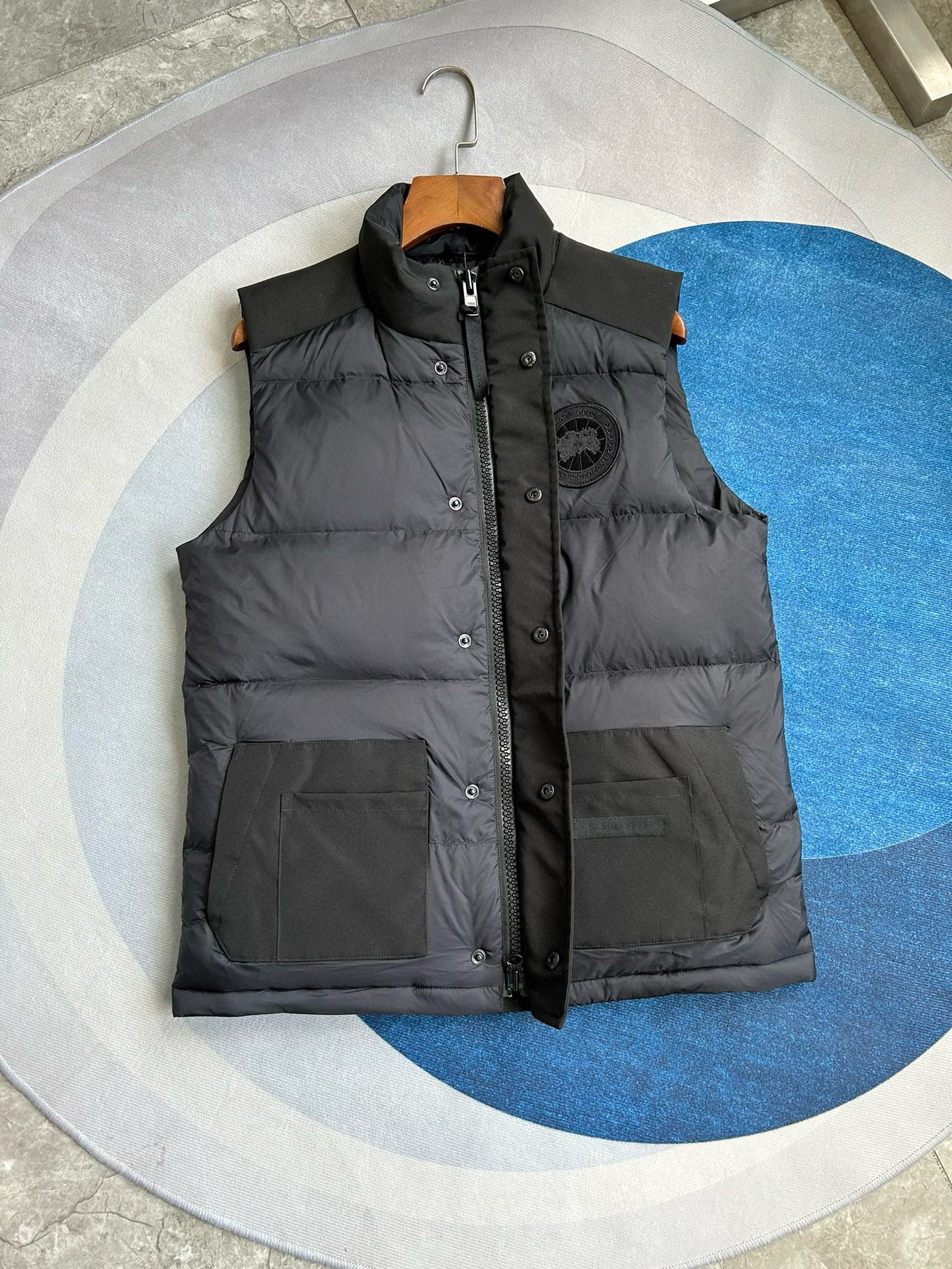 CANADA G Veste Freestyle noire rembourrée en duvet