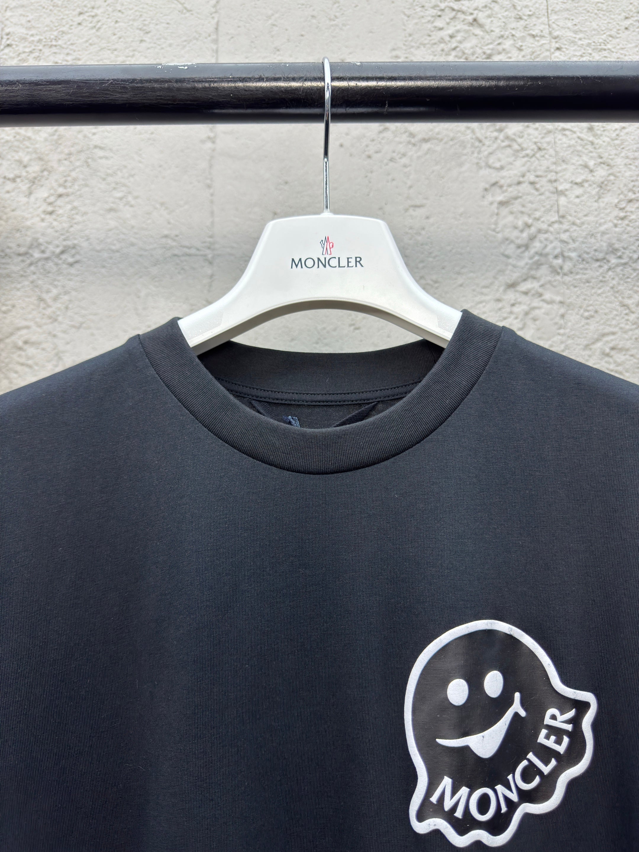 T SHIRT NOIR LOGO FANTÔME