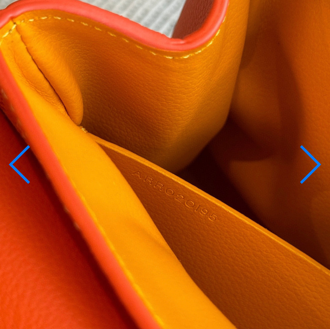 Sac Saigon mini orange facture