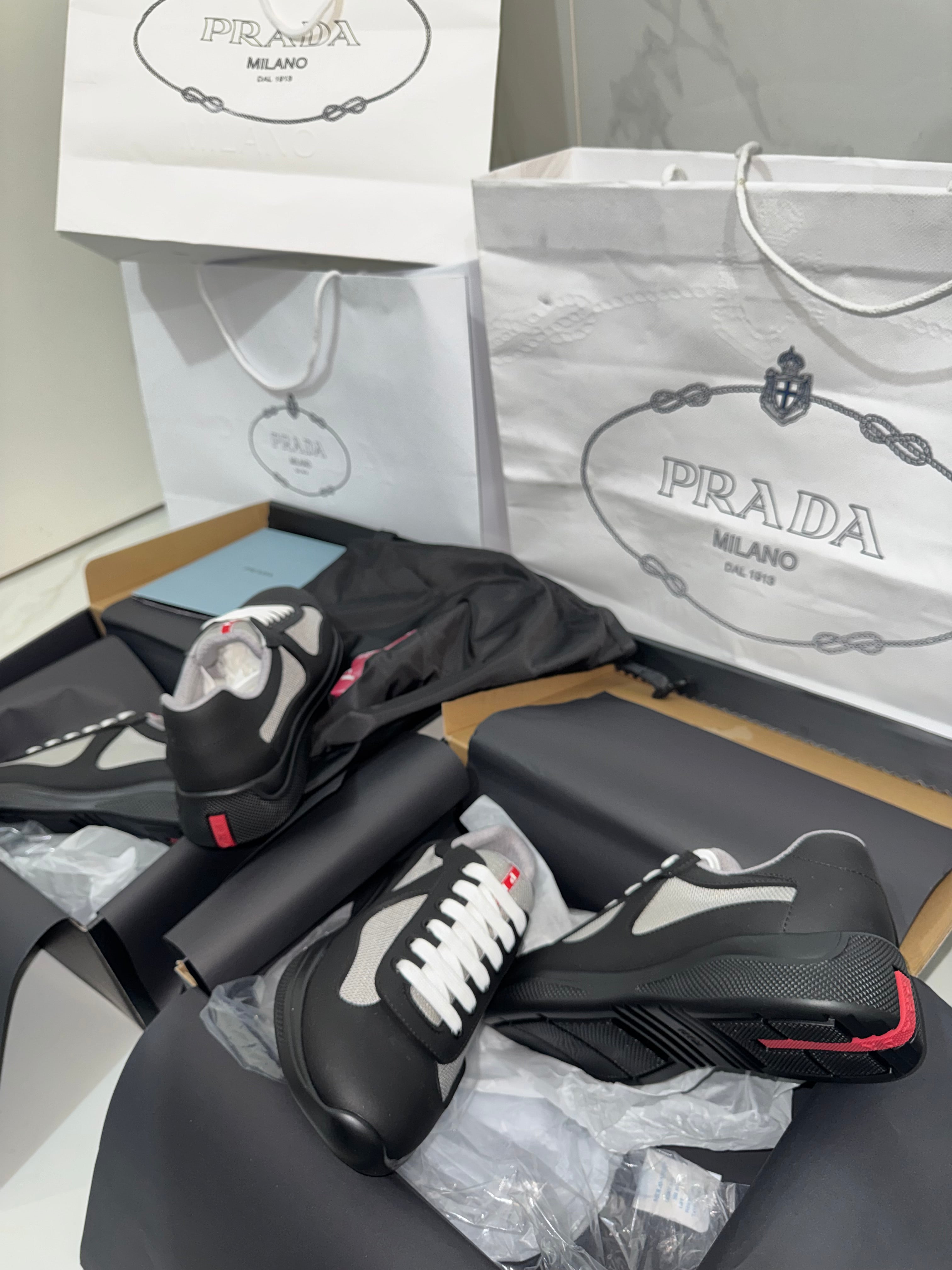 Sneakers Prd America ´ s Cup black Gomme & tissu bike 10/10