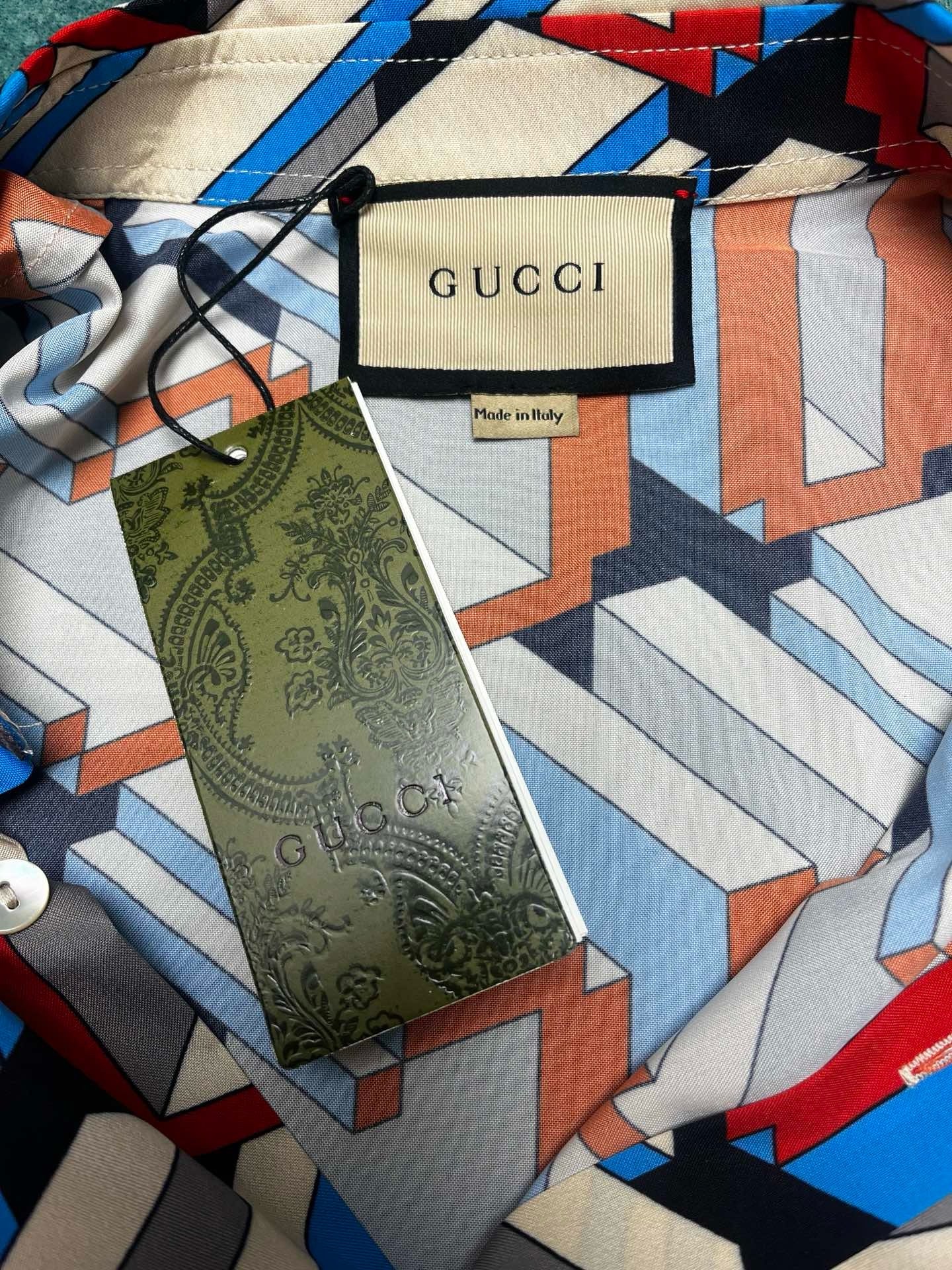 GG printed logo shirt