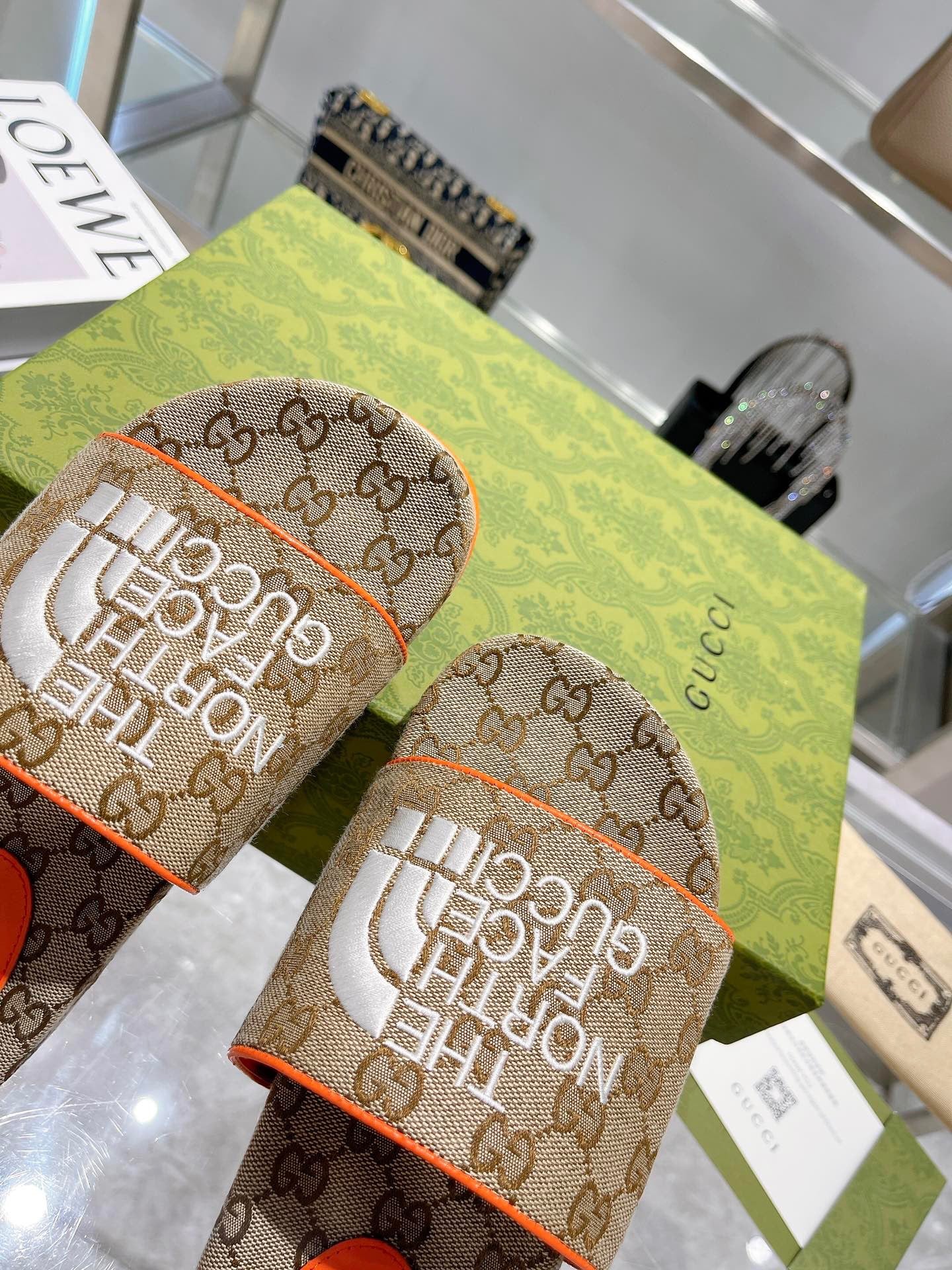 Gg x tnf classic flip-flops bill