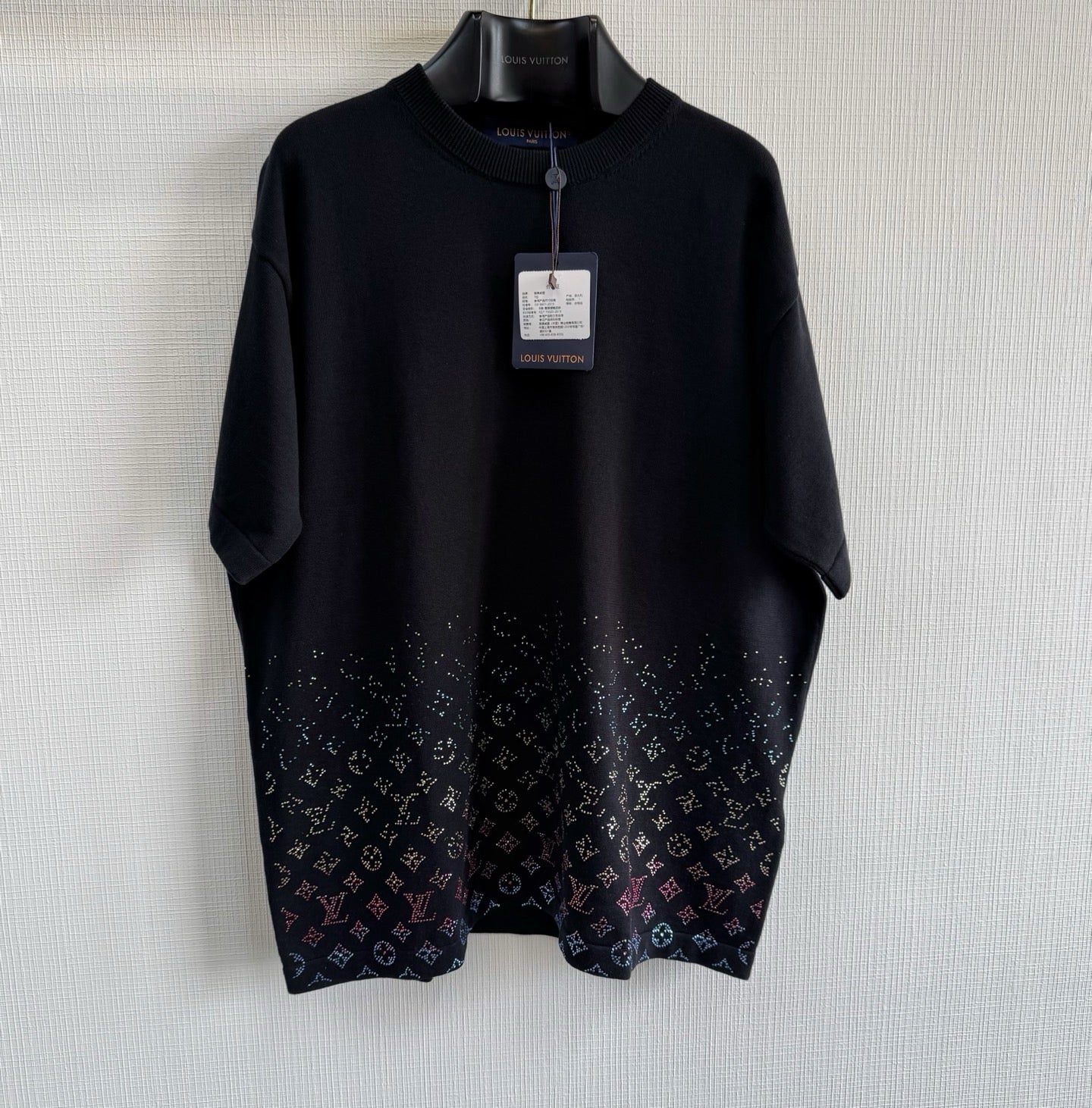 Tee-shirt lv ornementé Monogram Gradient