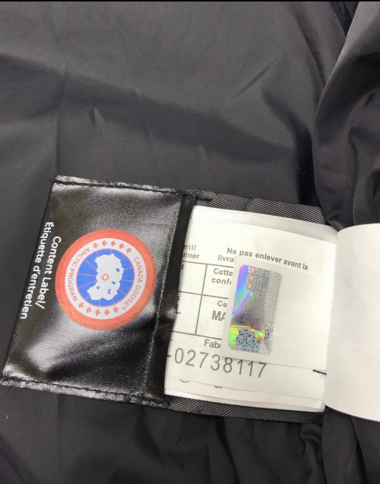 Canada - G Wyndham facture Grey red label