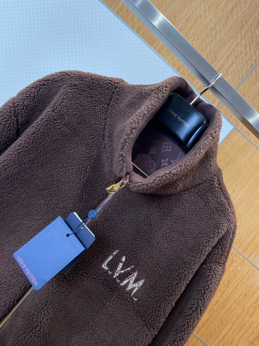 Blouson polaire fermeture éclair Lv