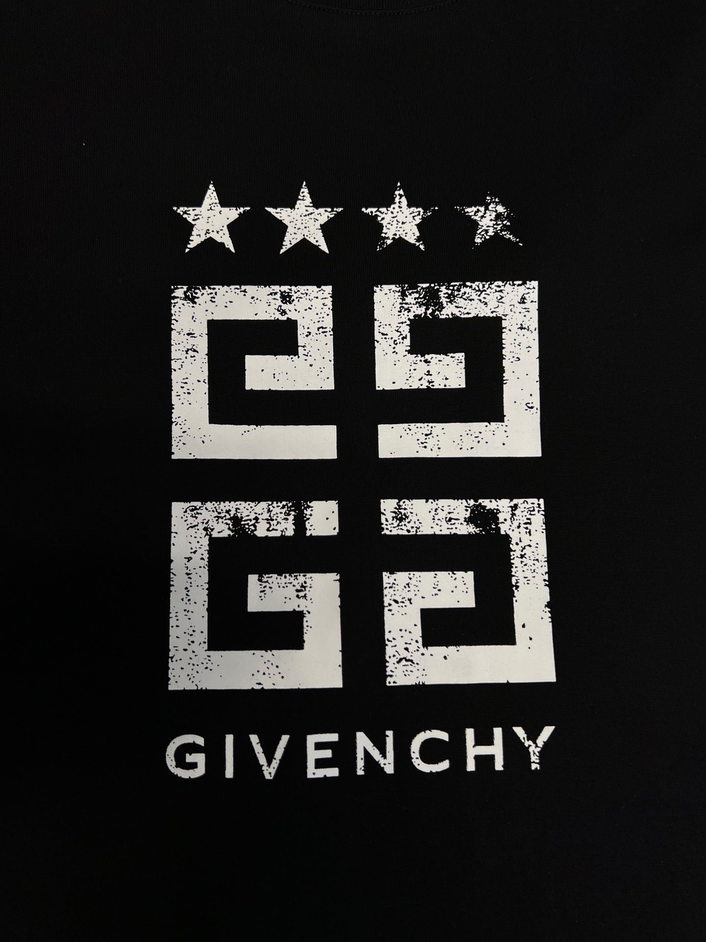 T shirt Givenchy noir et blanc