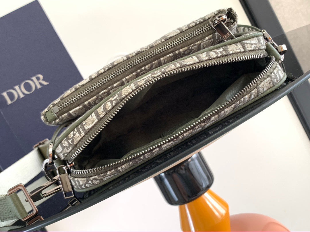 Sac Bandoulière Triple pouch saddle