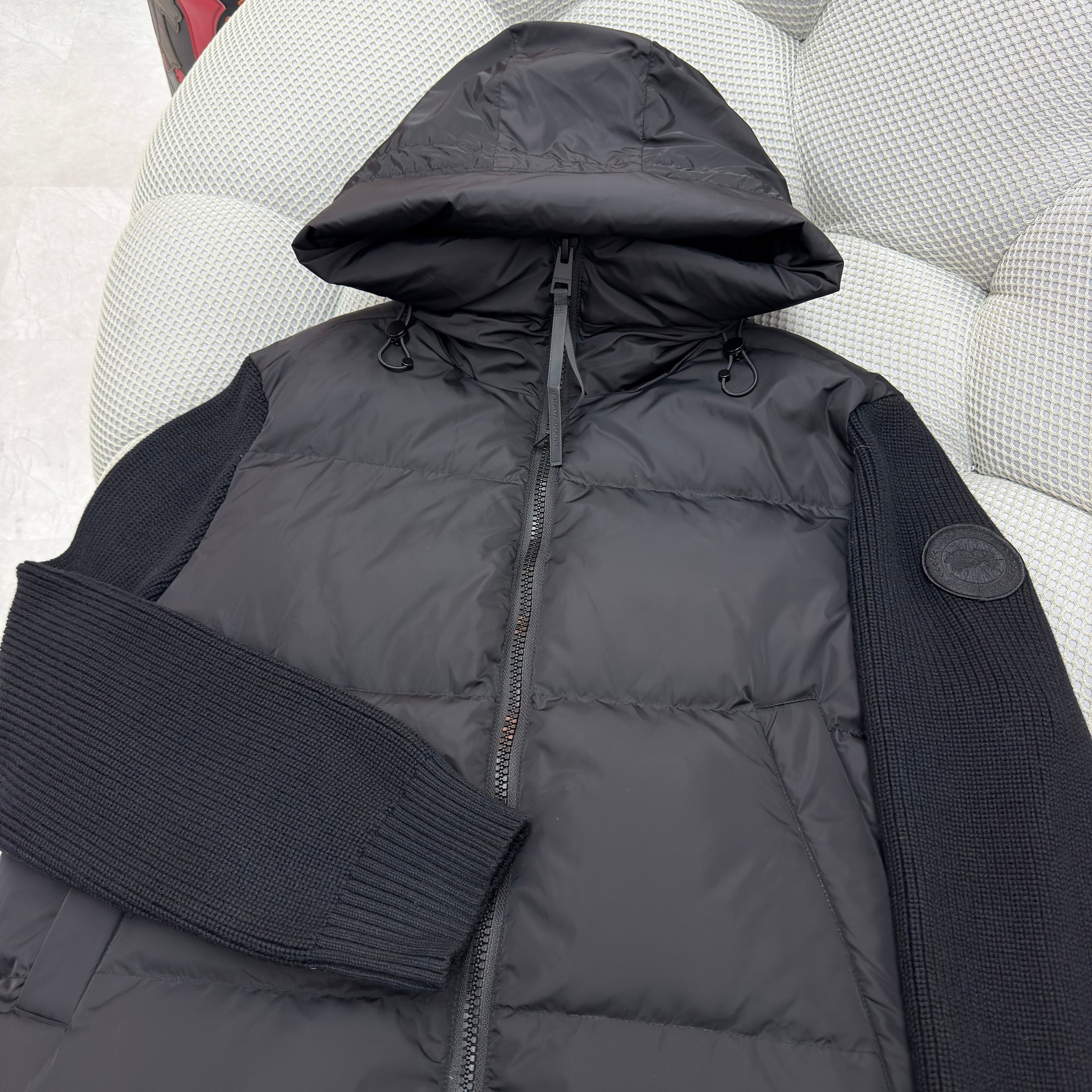 Canada veste matelassé à capuche 10/10 noir