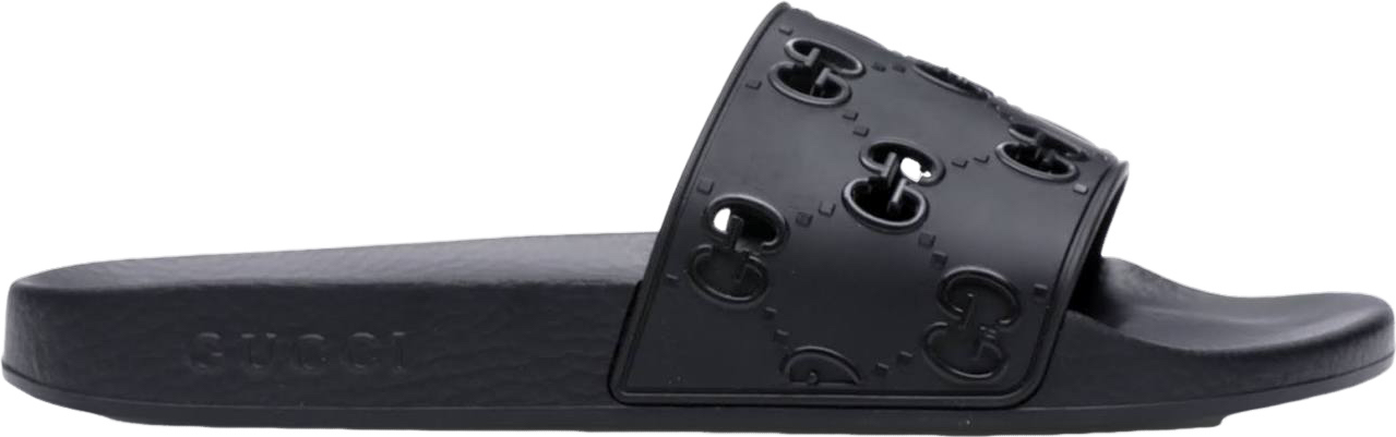 Black gg flip-flops invoice