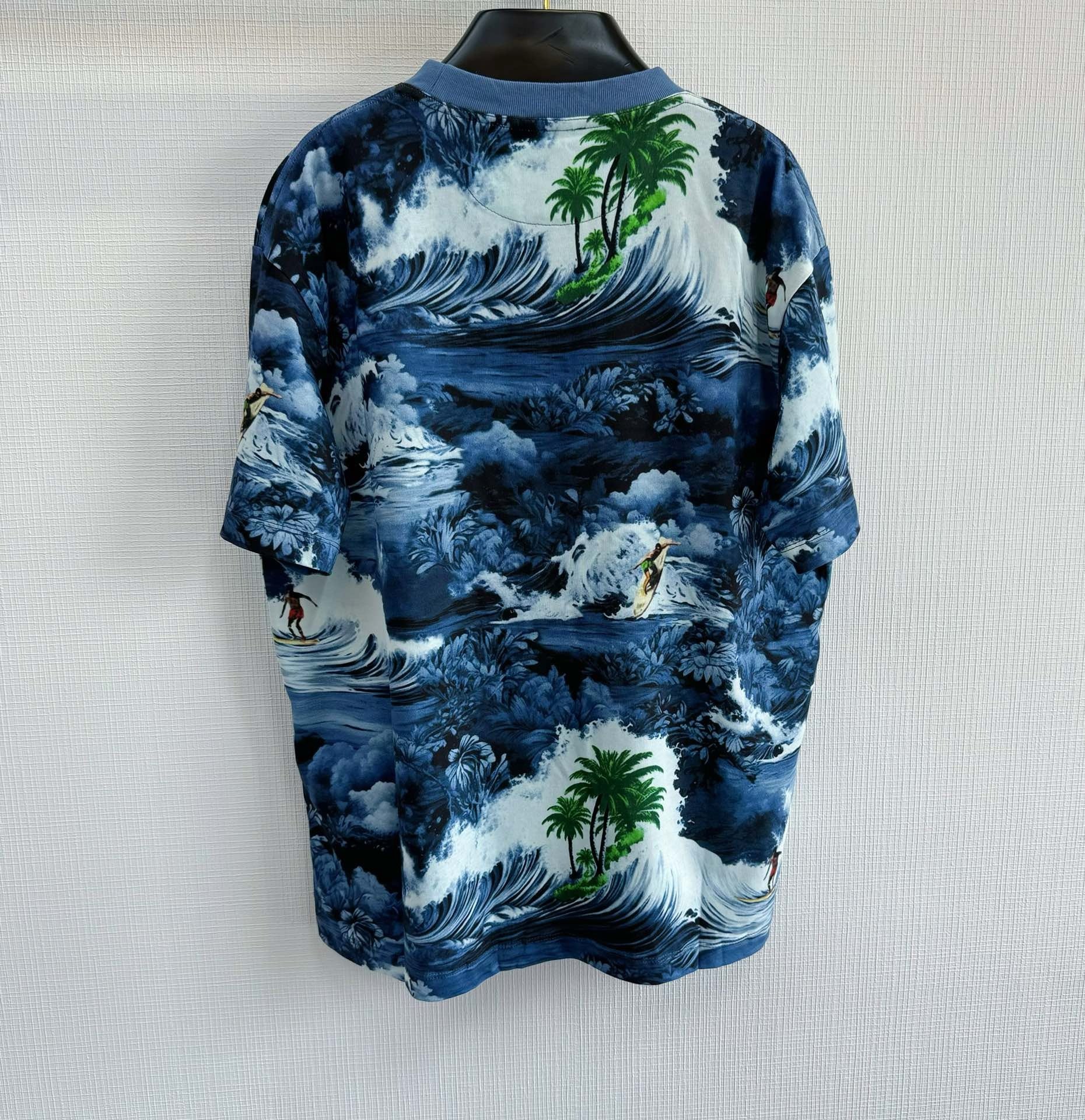 Tee-shirt lv manches courtes imprimé en coton