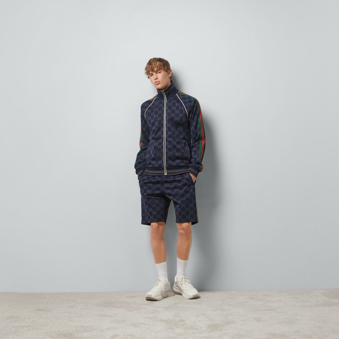Jacke aus GG-Baumwolljersey