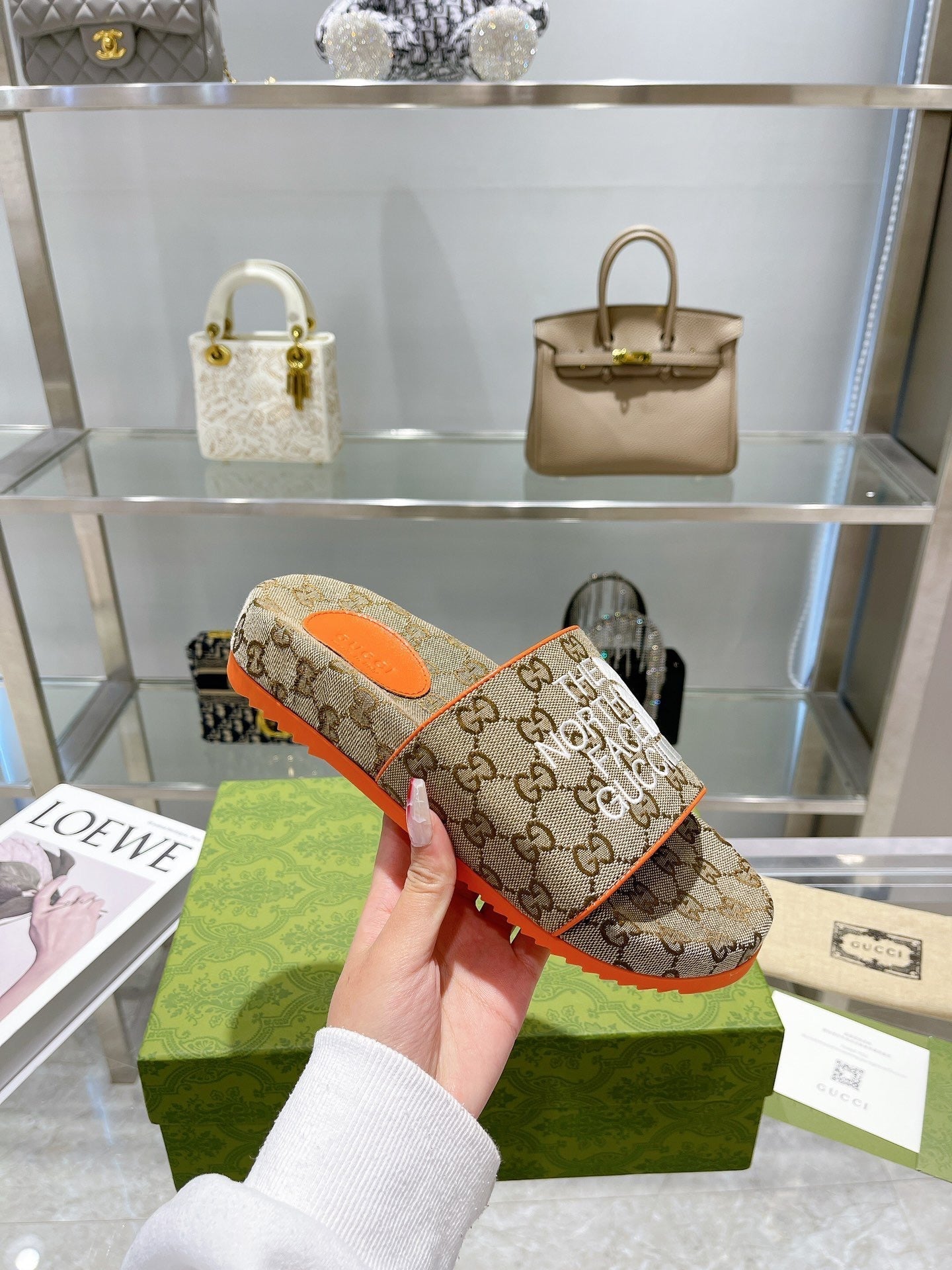 Gg x tnf classic flip-flops bill