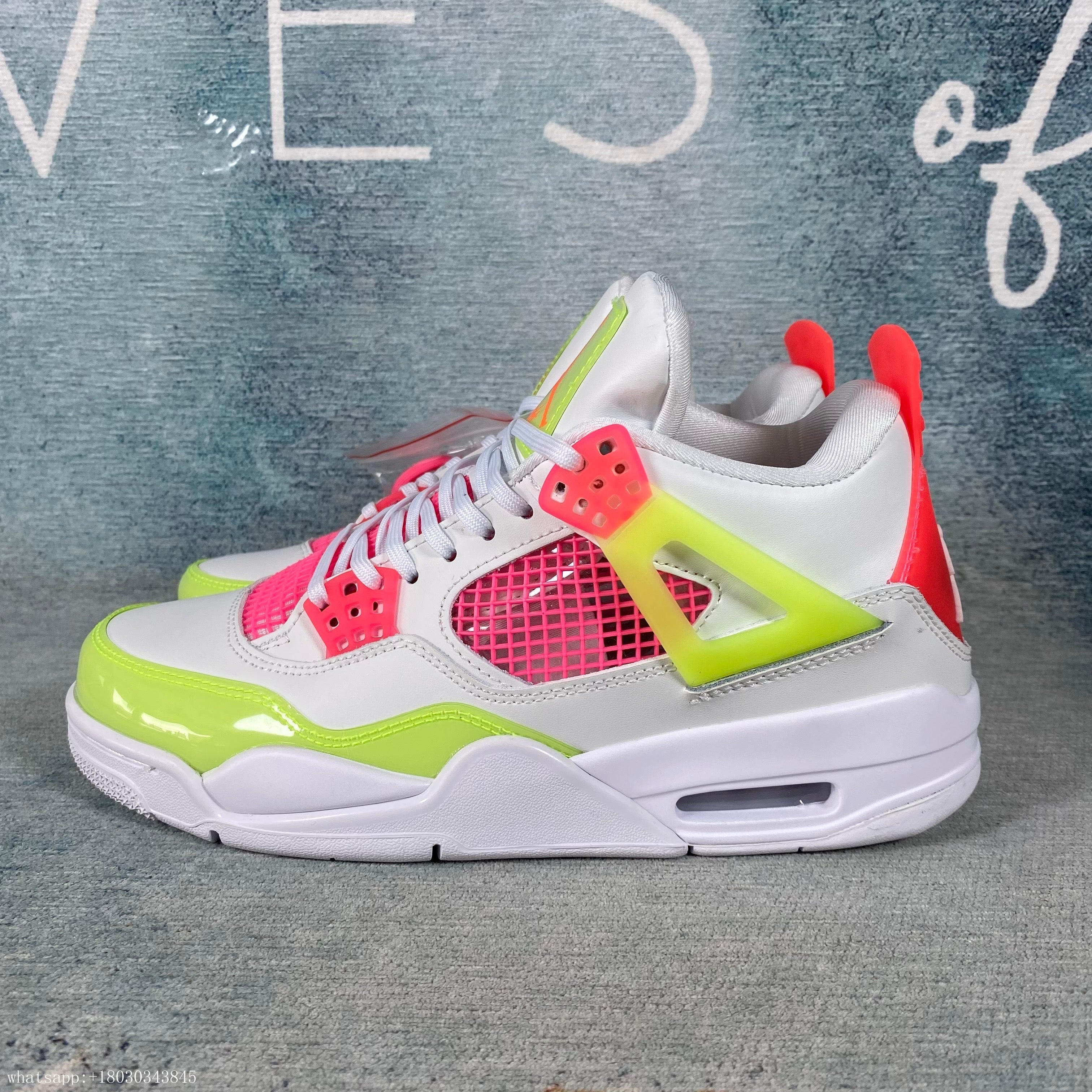 AJ4 Jordan 4 Retro White Lemon Pink
1:1 STOCK X AUTHENTIFICATION ✔️
