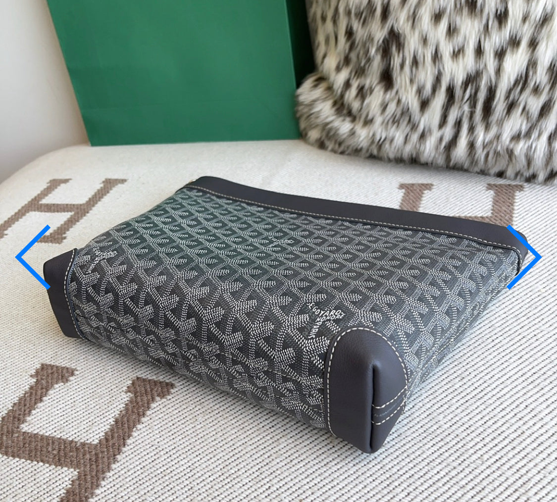 Pochette conti grey facture