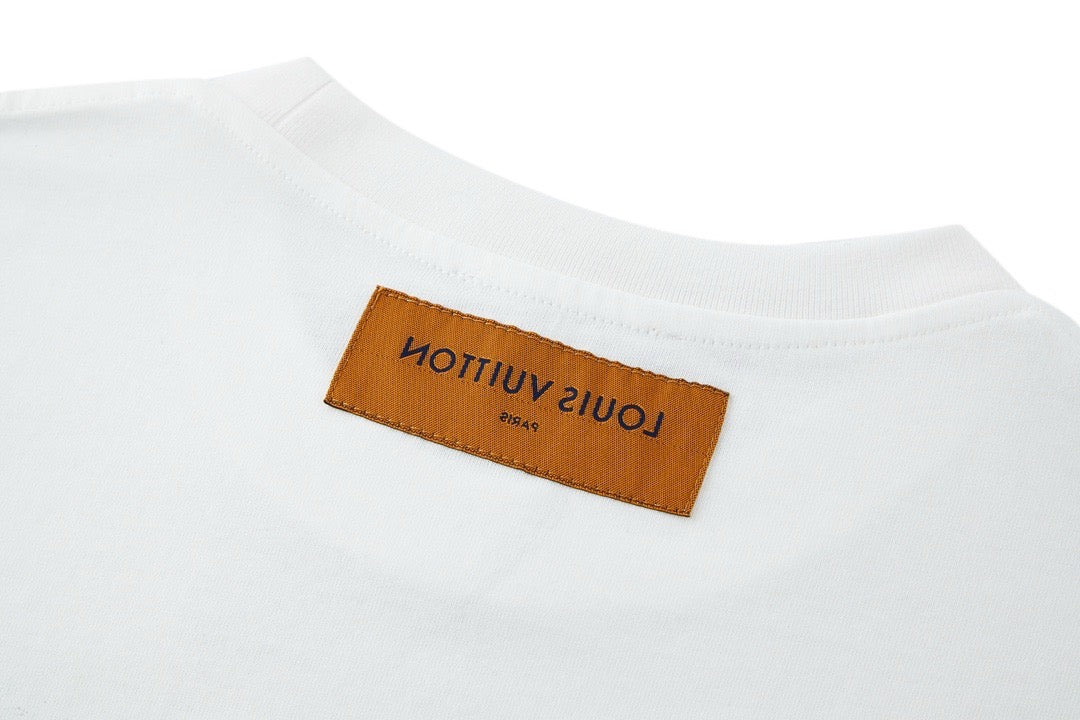 T shirt Lv pastel monogram