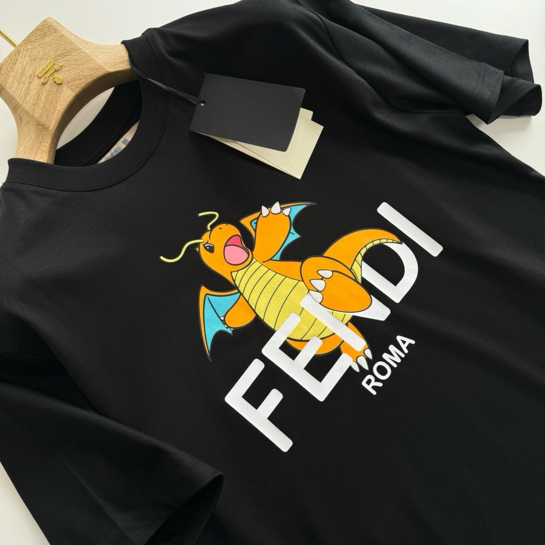 FF übergroßes T-Shirt X BRD DRACOLOSS SCHWARZ