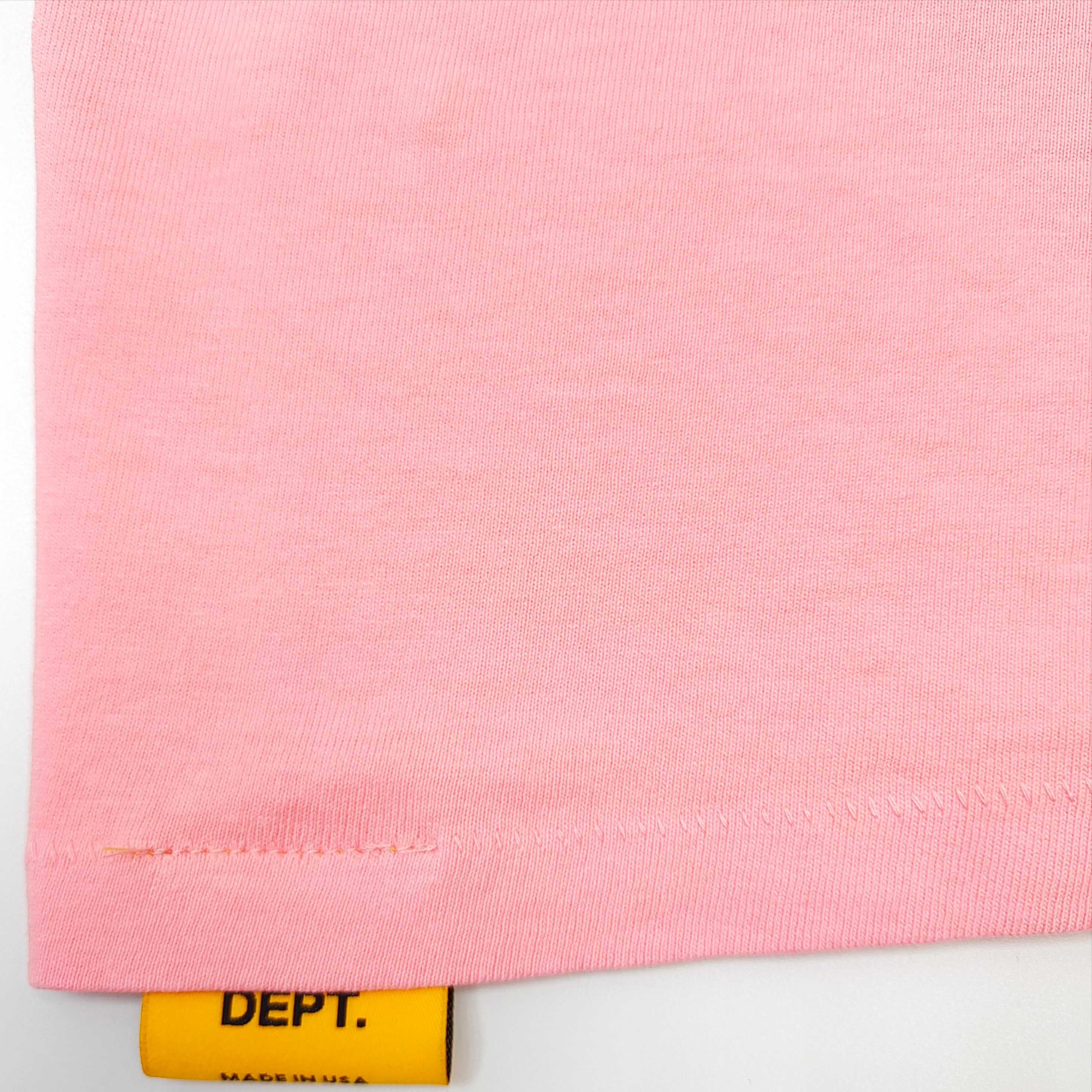 DEPT SOUVENIR TEE BRIGHT PINK