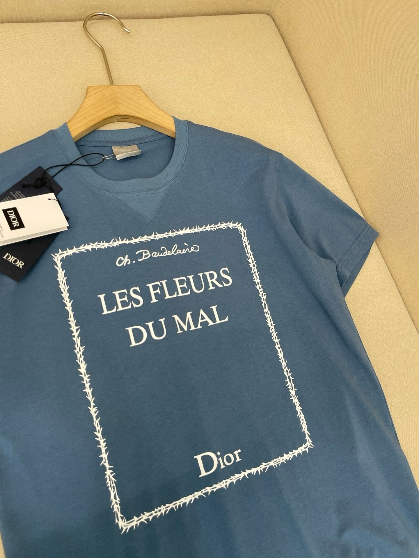 Blouson CD Varsity cuir d’agneau