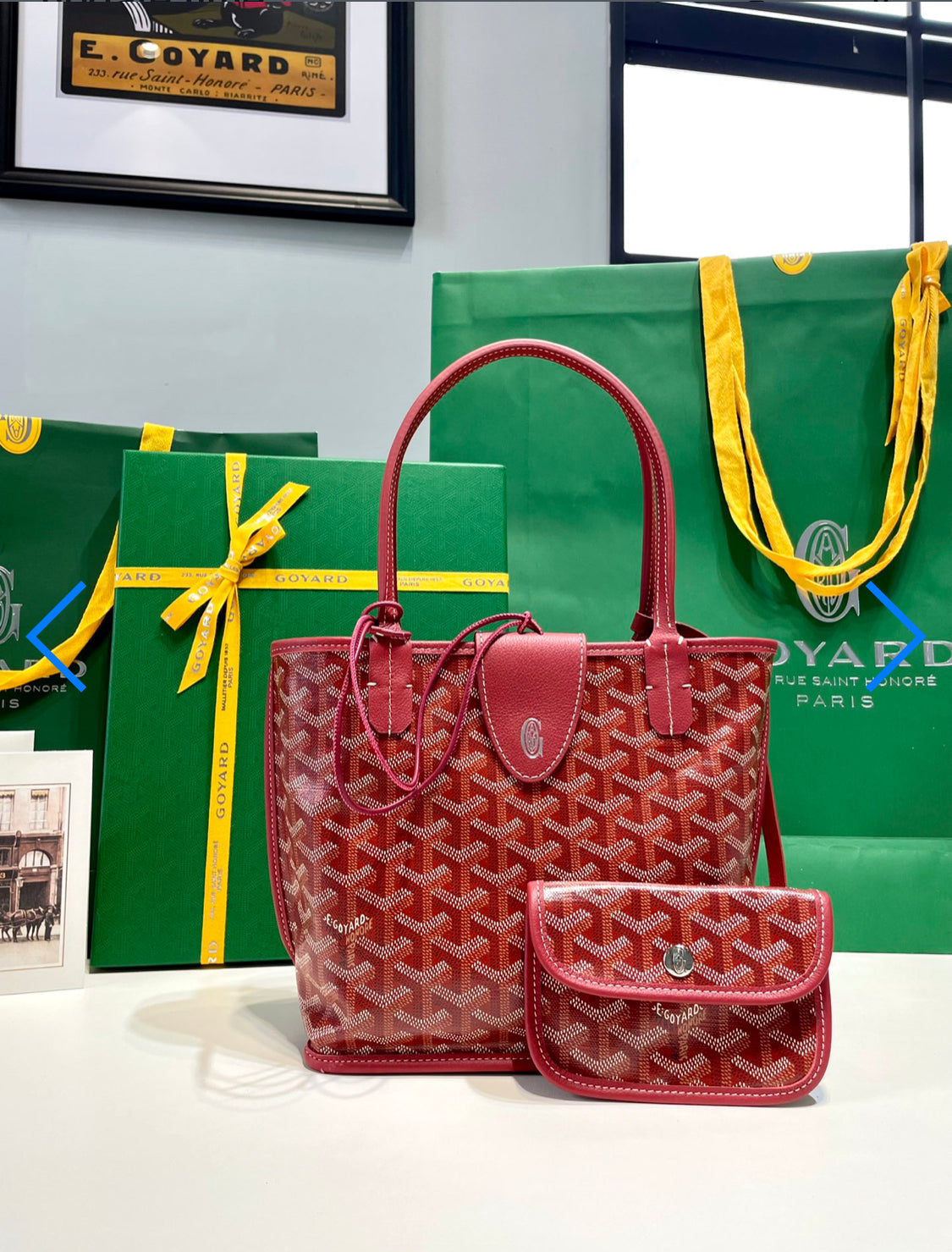Sac Anjou Mini red facture