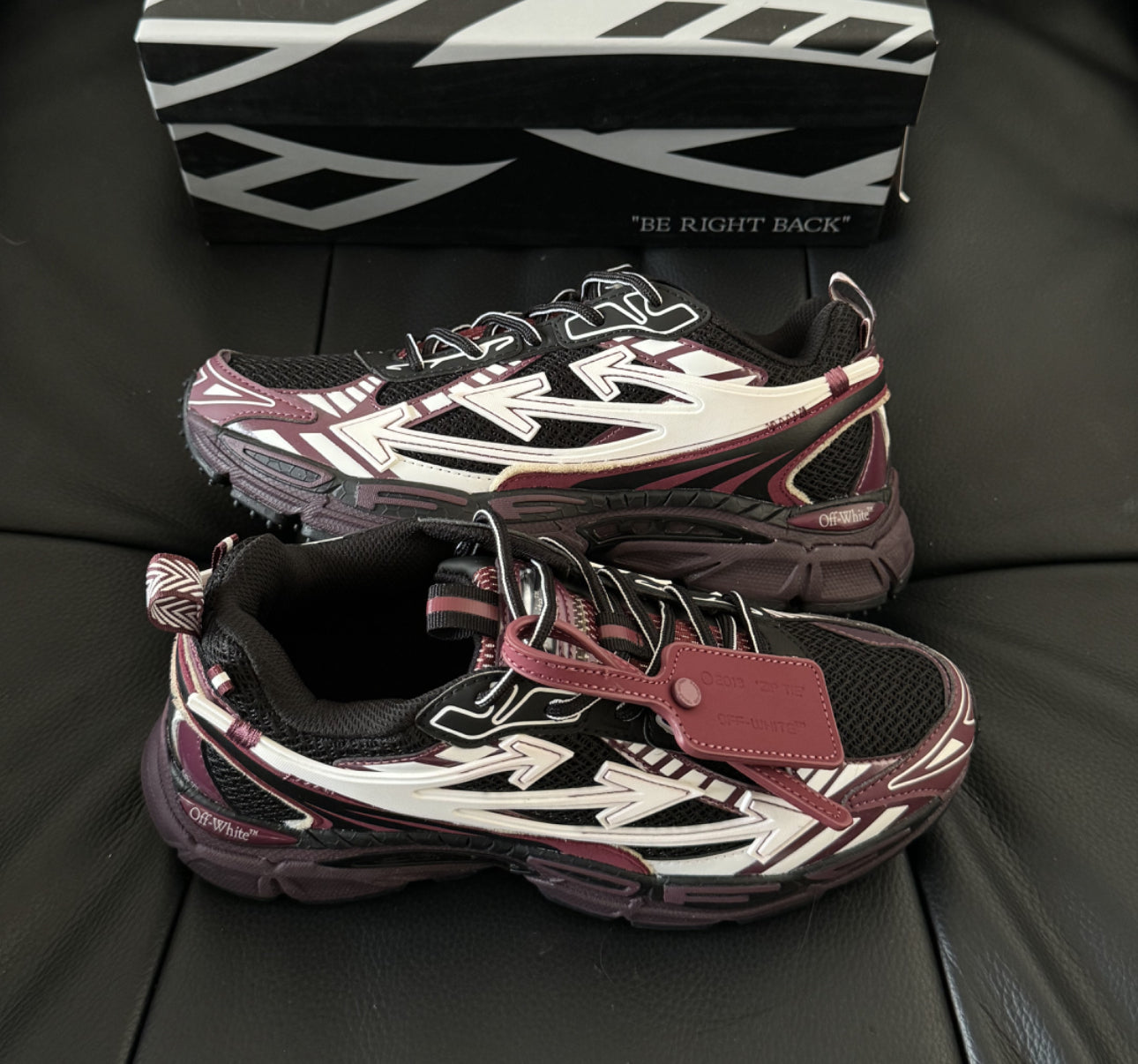 Off Wht Be Right Bordeaux