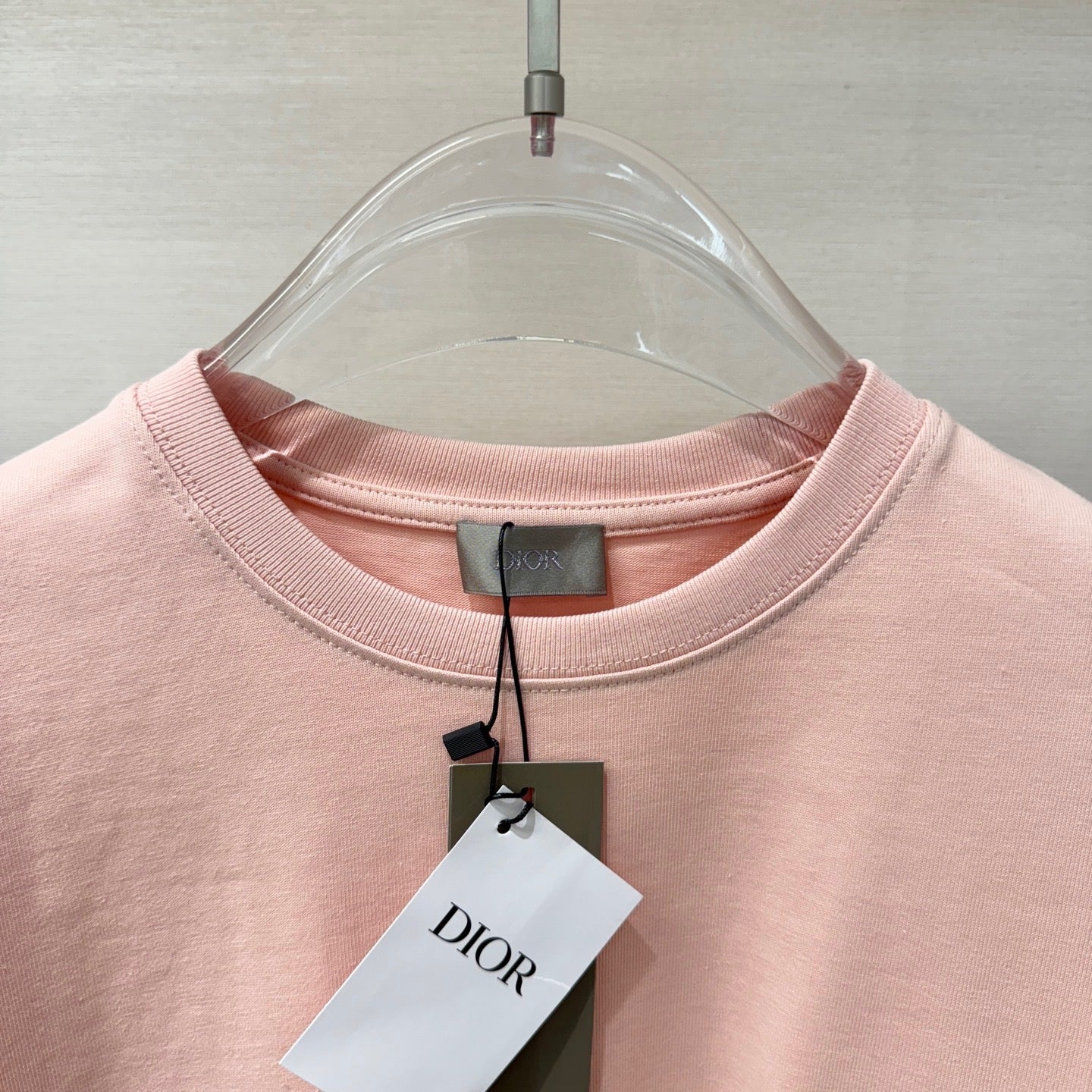 T-shirt CD Icon, coupe relax rose
