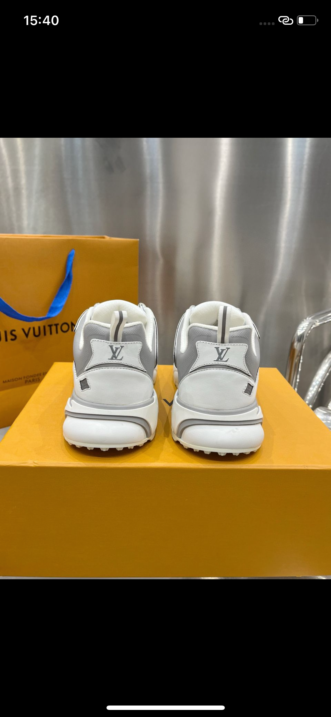 Sneakers Lv tatic blanche facture