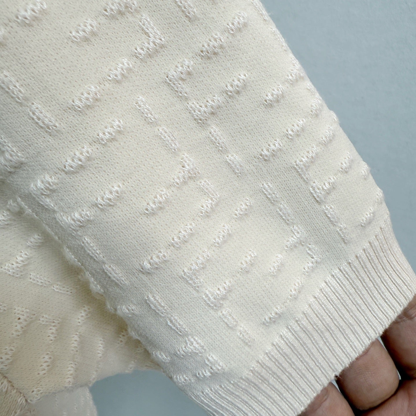 Pull Selleria en coton FF beige