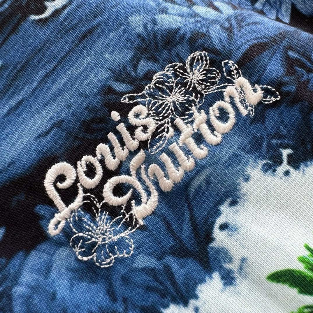 LV printed short sleeve t-shirt