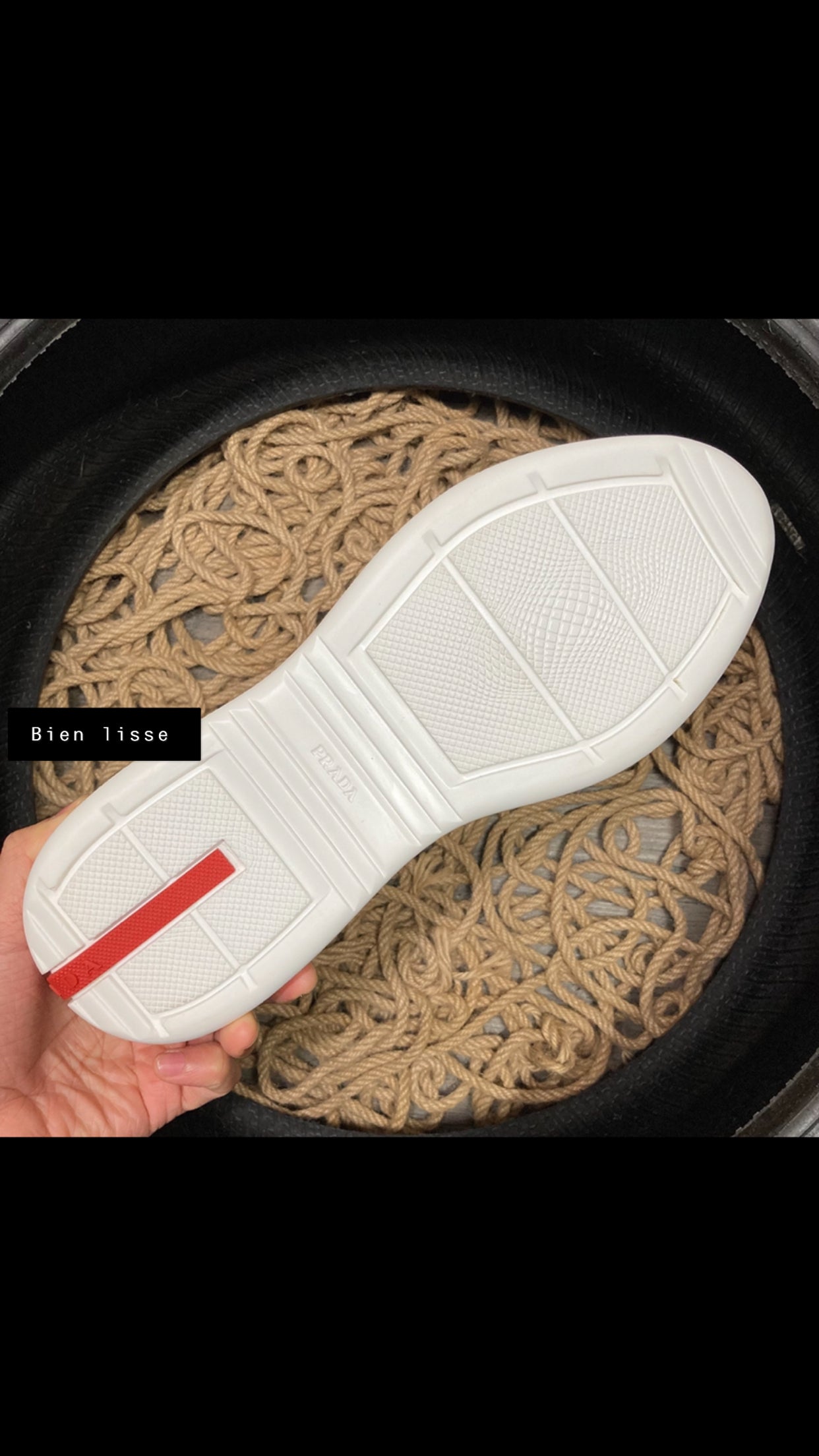 Sneakers Prd America ´ s Cup Gomme & tissu bike white