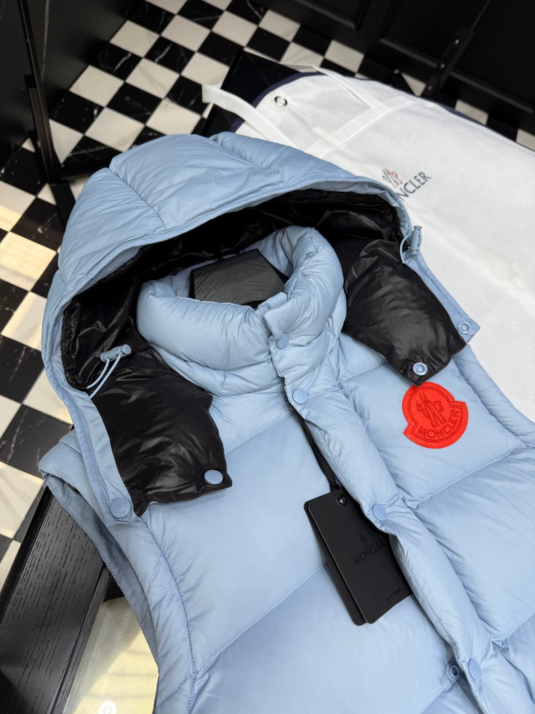 Doudoune Moncl’r Cyclone bleu  10/10