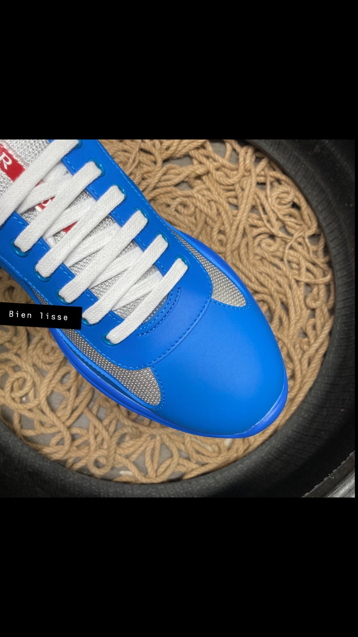 Sneakers Prd America ´ s Cup blue Gomme & tissu bike