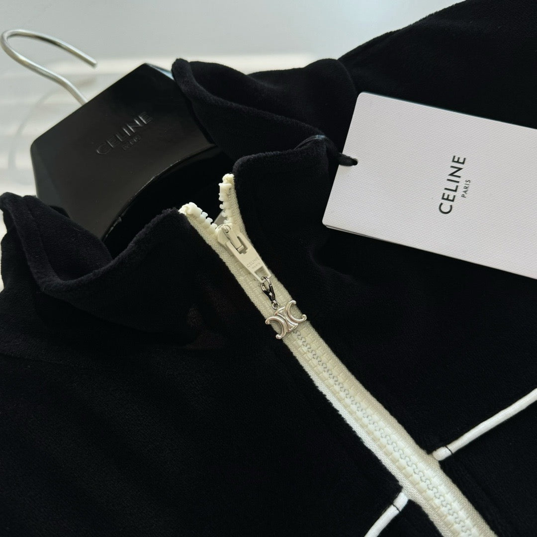 CLN velvet tracksuit