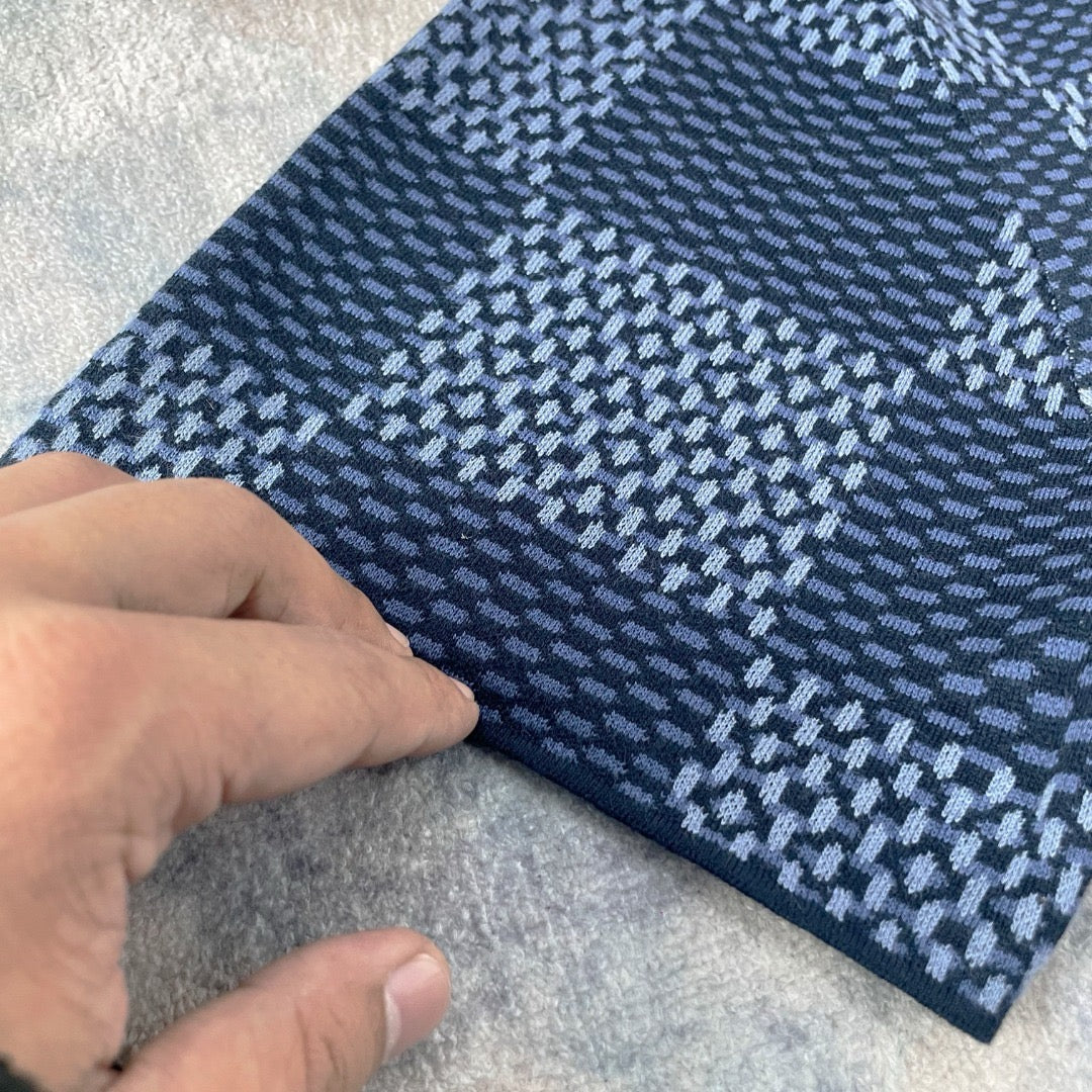 T shirt Lv Damier a Patch Bleu