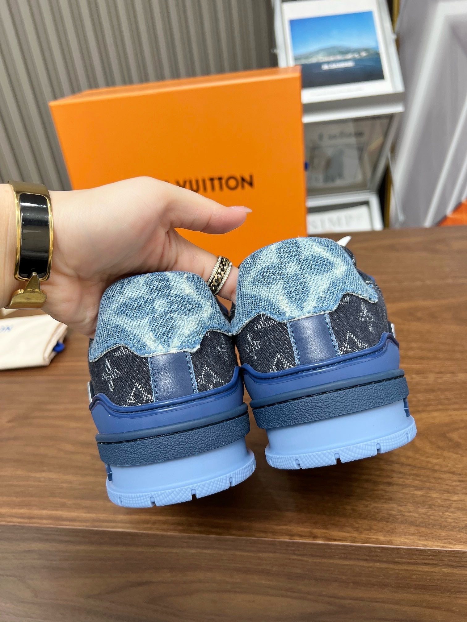 Sneakers Lv Trainers facture
