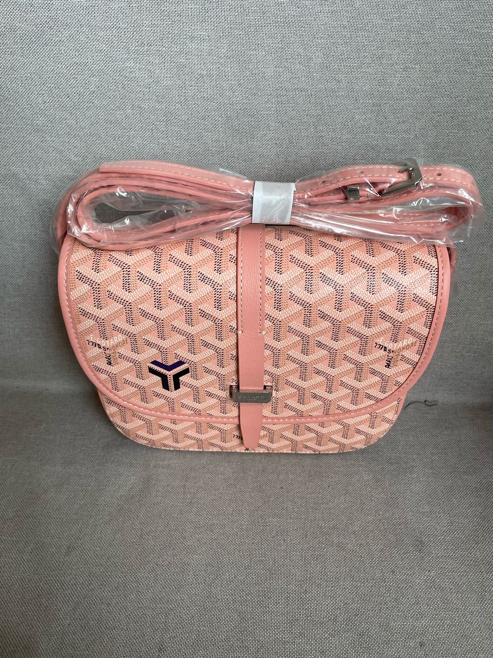 Sac Belvédère limited édition Rose cuir facture.