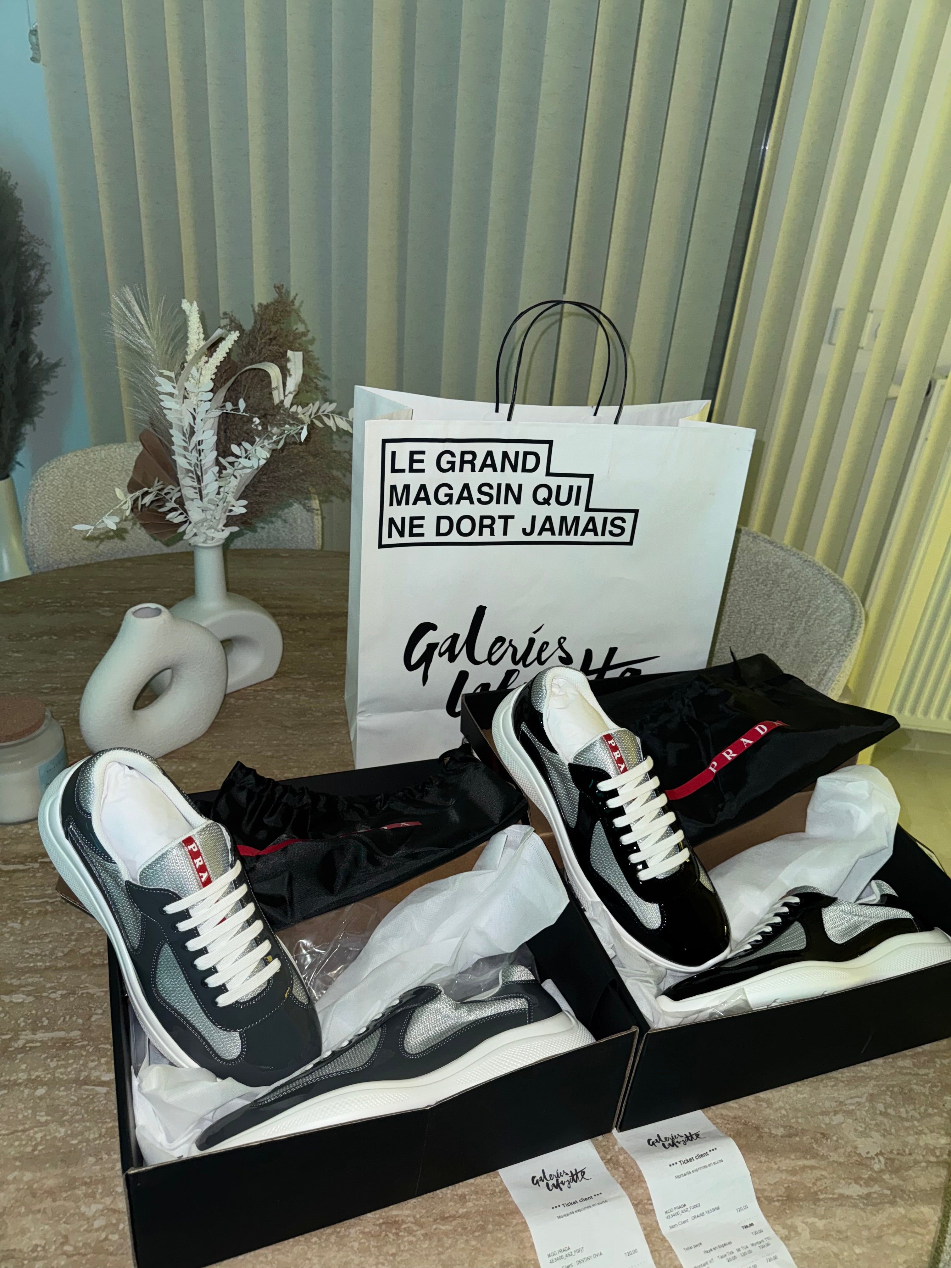 Sneakers Prd America ´ s Cup Grey tissu bike lisse