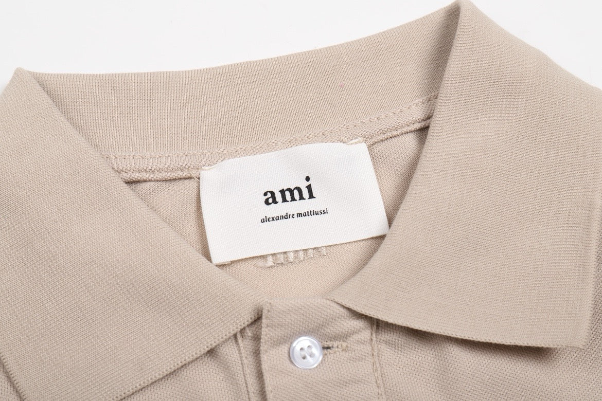 Polo blanc à petit logo ami de cœur blanc