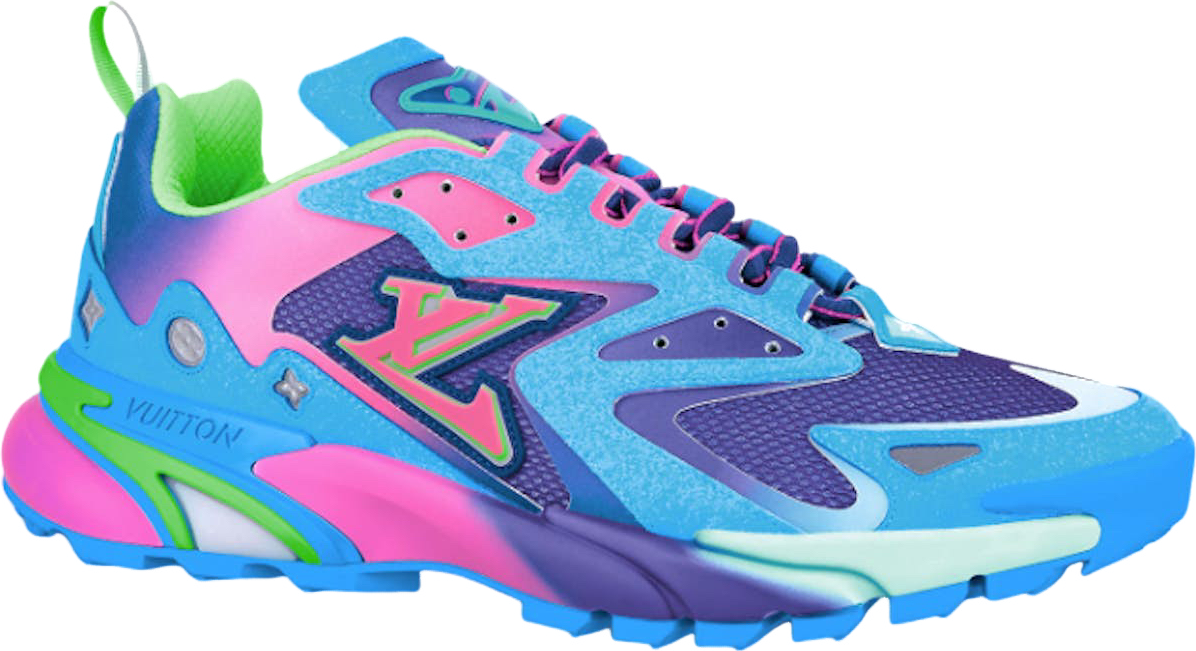 Sneakers Lv tatic blue pink facture