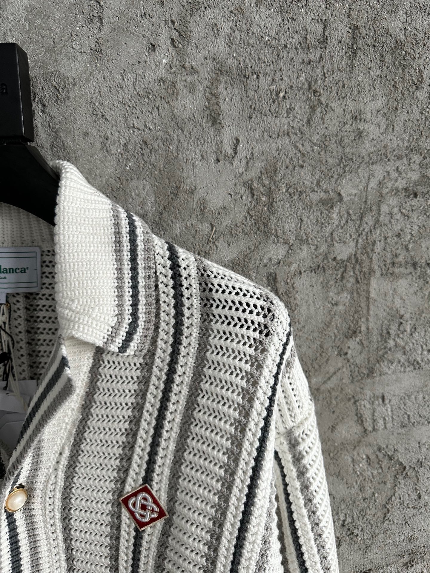 Chemise Casablanca cardigan en crochet