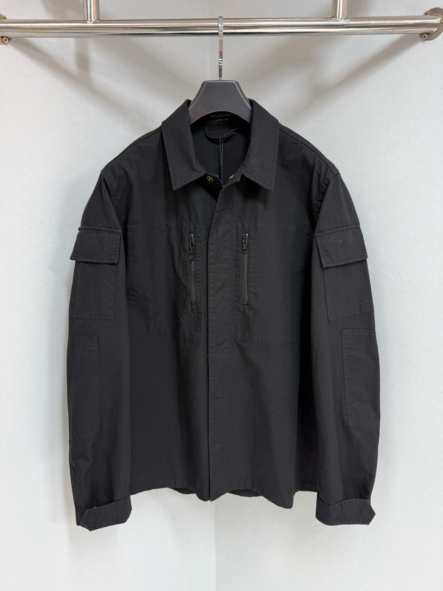 SURCHEMISE MILITARY POUR BLCNG EN GRIS FONCÉ