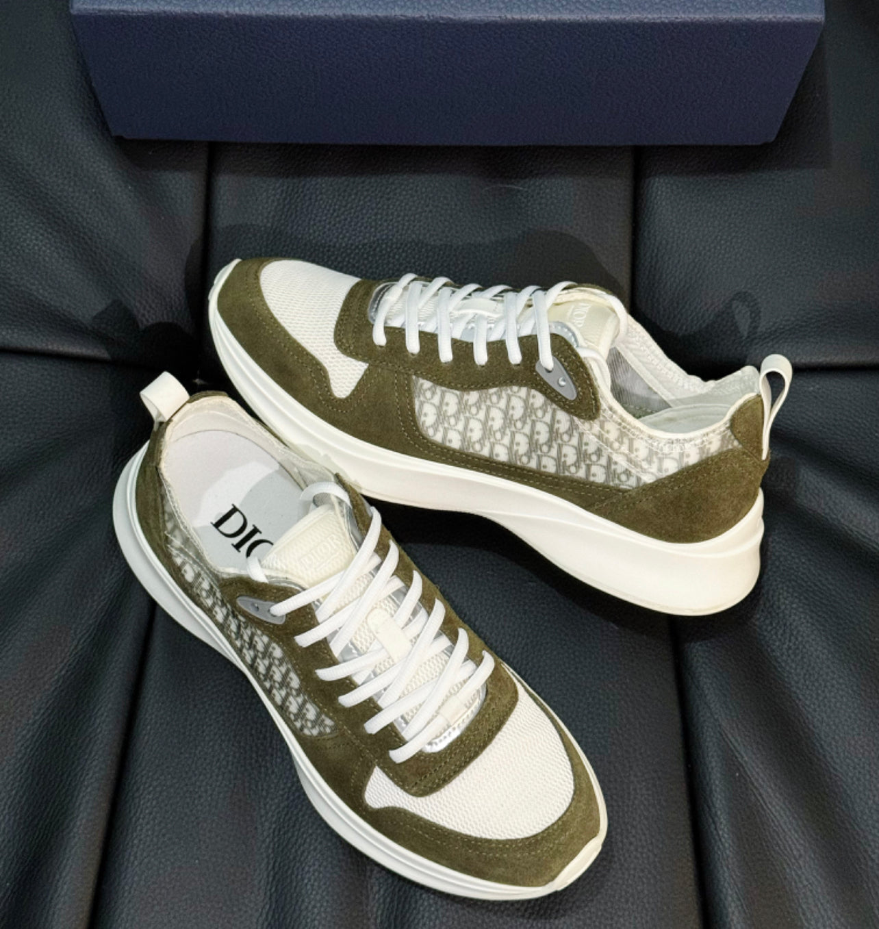 Sneakers B25 olive facture