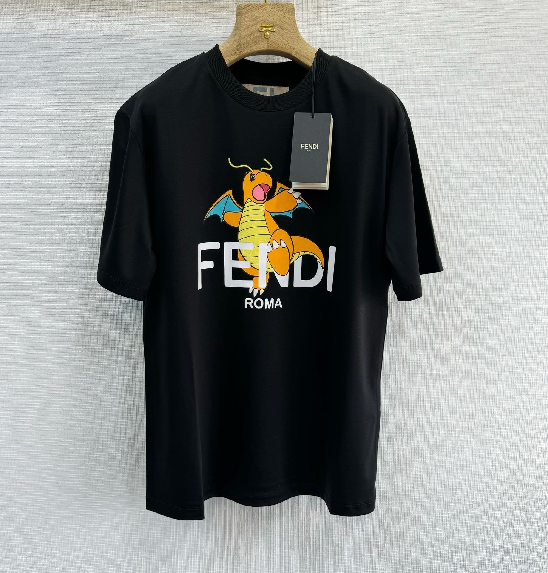 FF übergroßes T-Shirt X BRD DRACOLOSS SCHWARZ